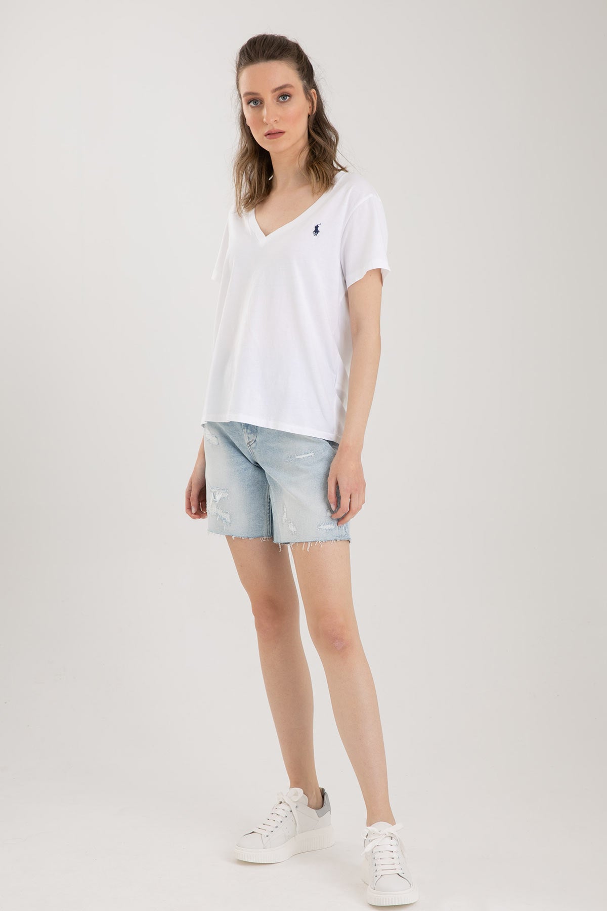 Replay Yüksek Bel Jean Şort-Libas Trendy Fashion Store