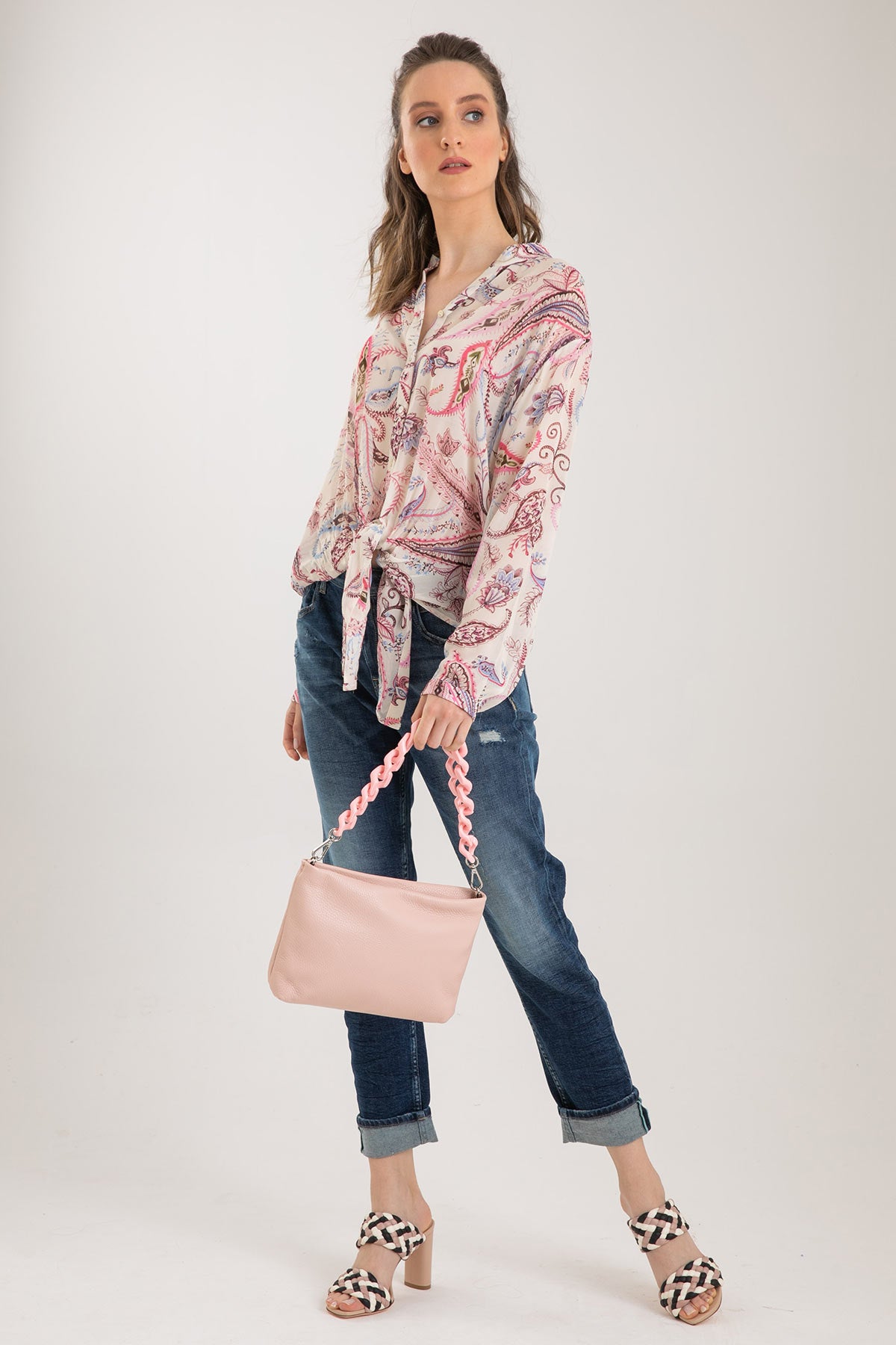 Replay Önden Bağlamalı Gömlek-Libas Trendy Fashion Store