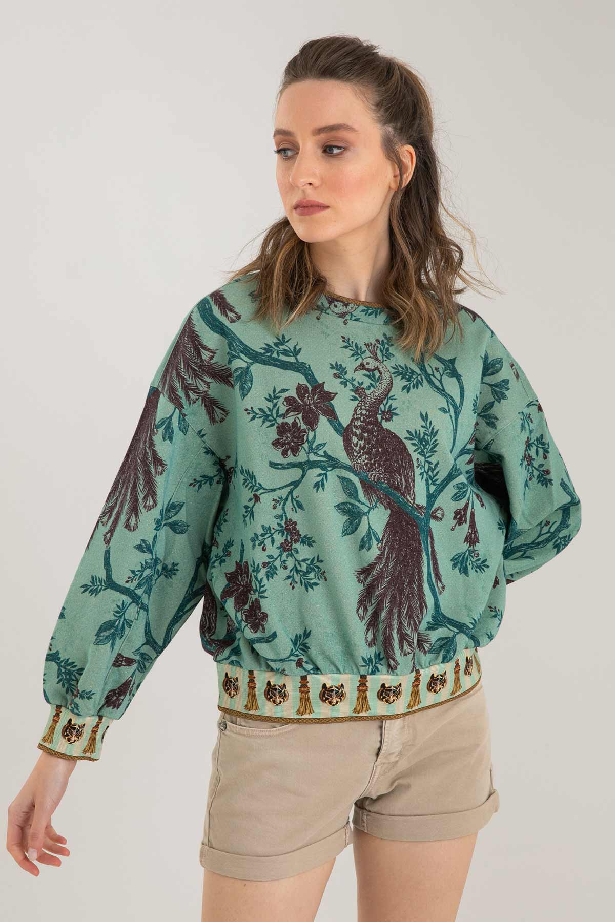 Replay Geniş Kesim Sweatshirt-Libas Trendy Fashion Store