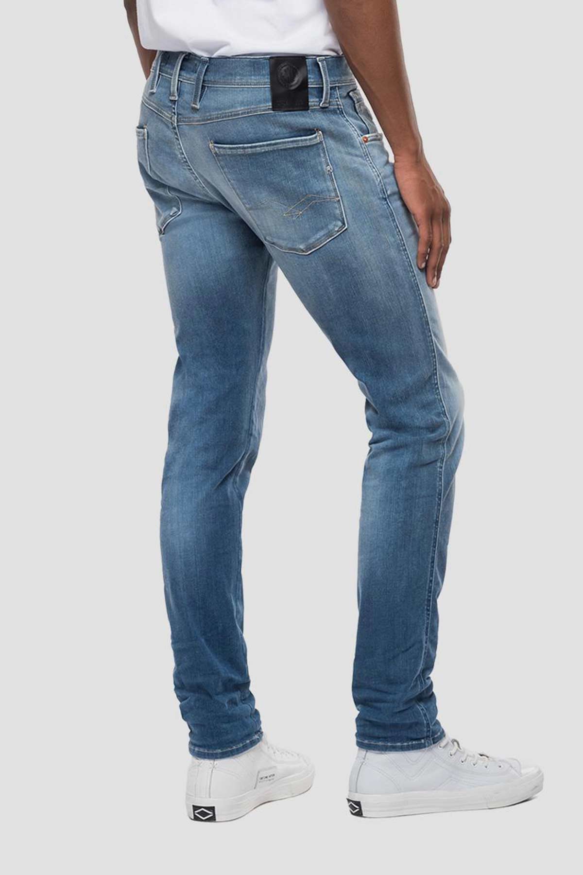 Replay Anbass Hyperflex Re-Used Slim Fit Jeans-Libas Trendy Fashion Store