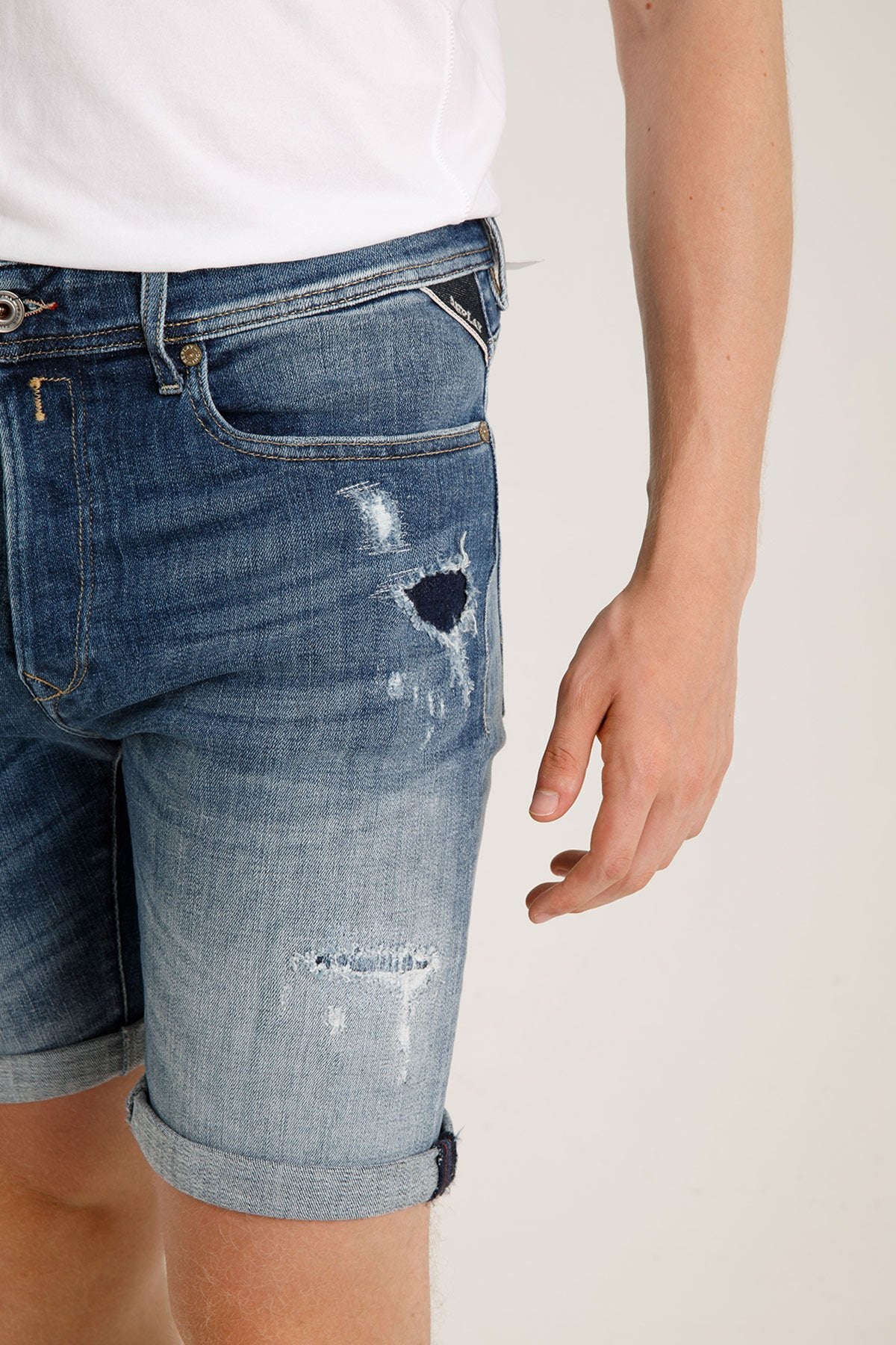 Replay Aged Eco 10 Year Jean Şort-Libas Trendy Fashion Store