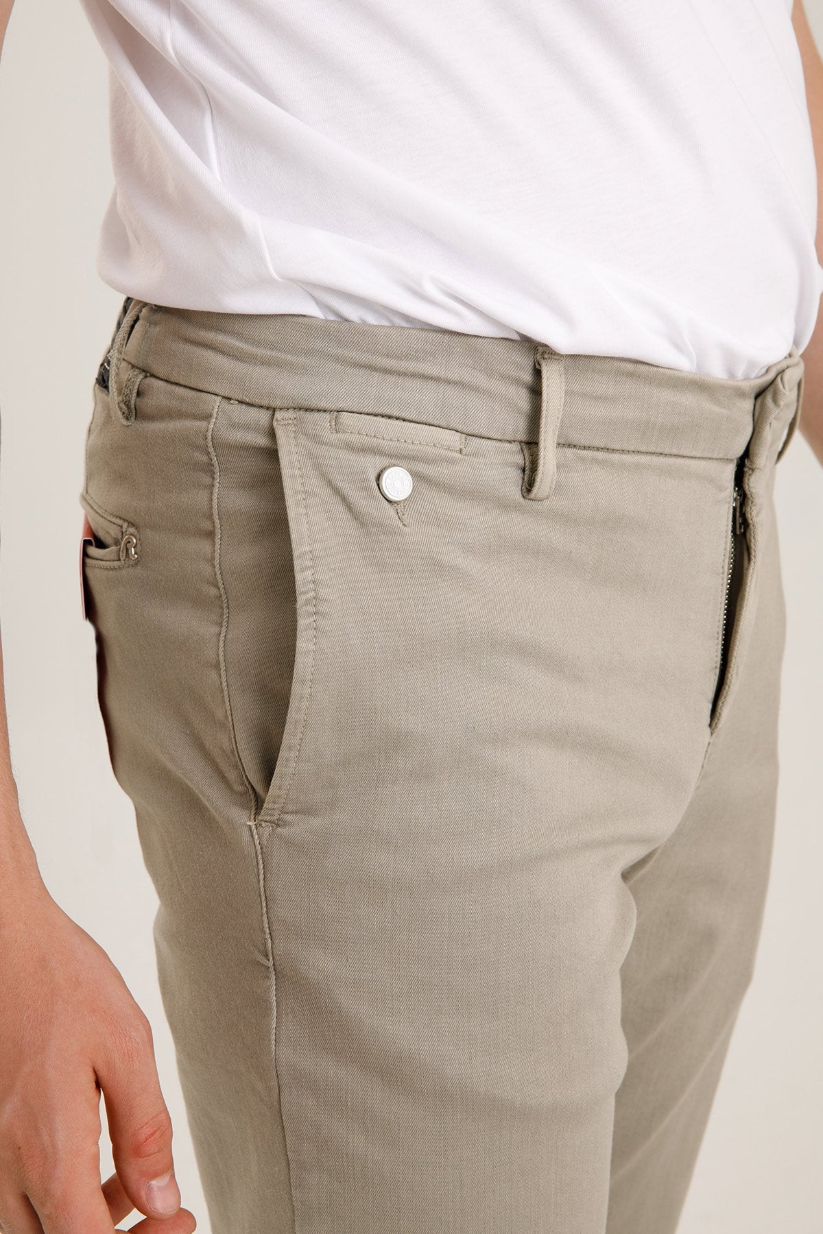 Replay Hyperflex Extra Light Chino Benni Regular Fit Pantolon-Libas Trendy Fashion Store