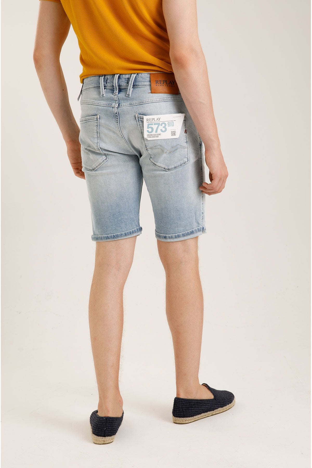 Replay Biopack Organic New Anbass Jean Şort-Libas Trendy Fashion Store