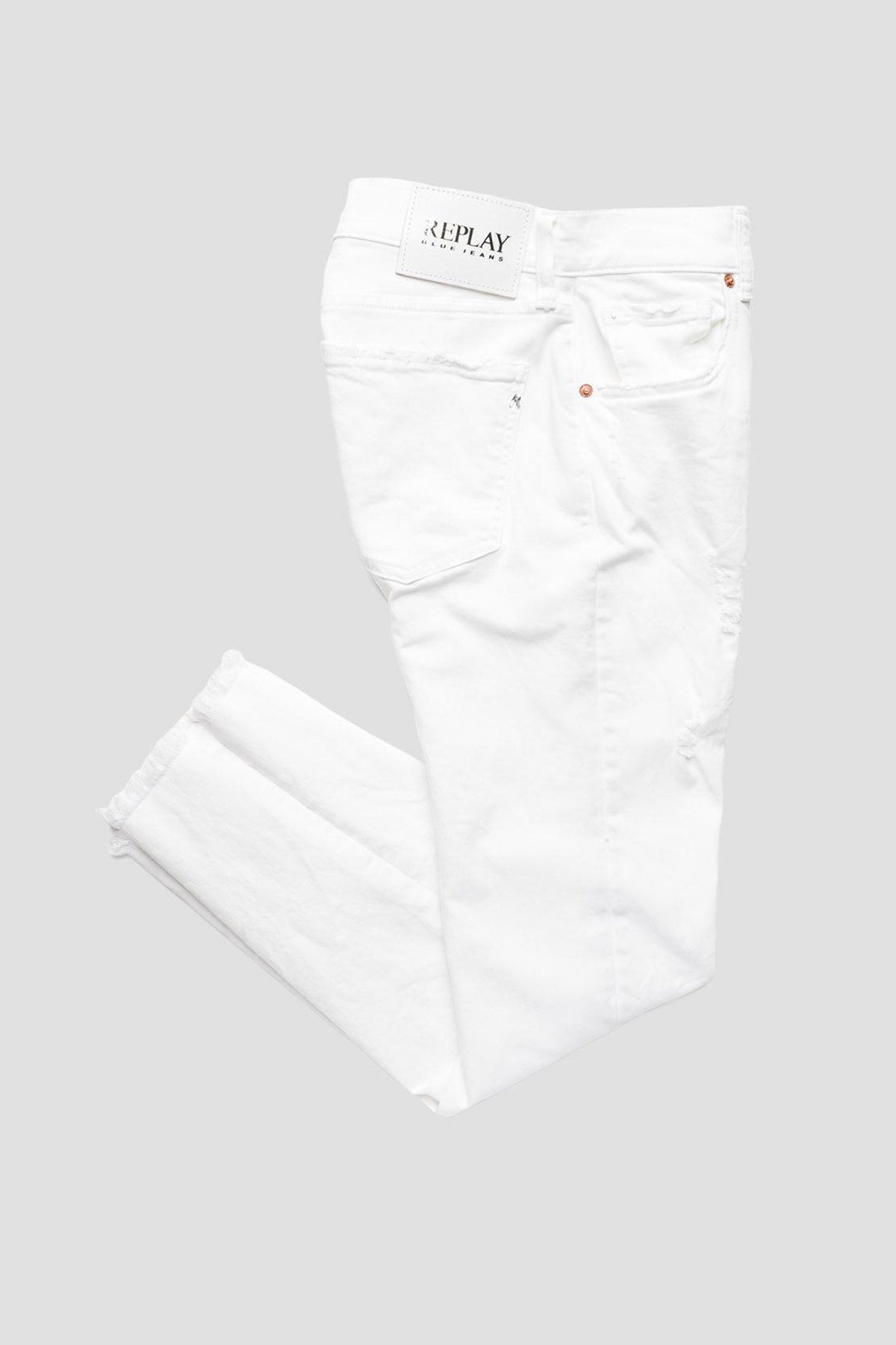 Replay Majike Yüksek Bel Straight Crop Paça Jeans-Libas Trendy Fashion Store