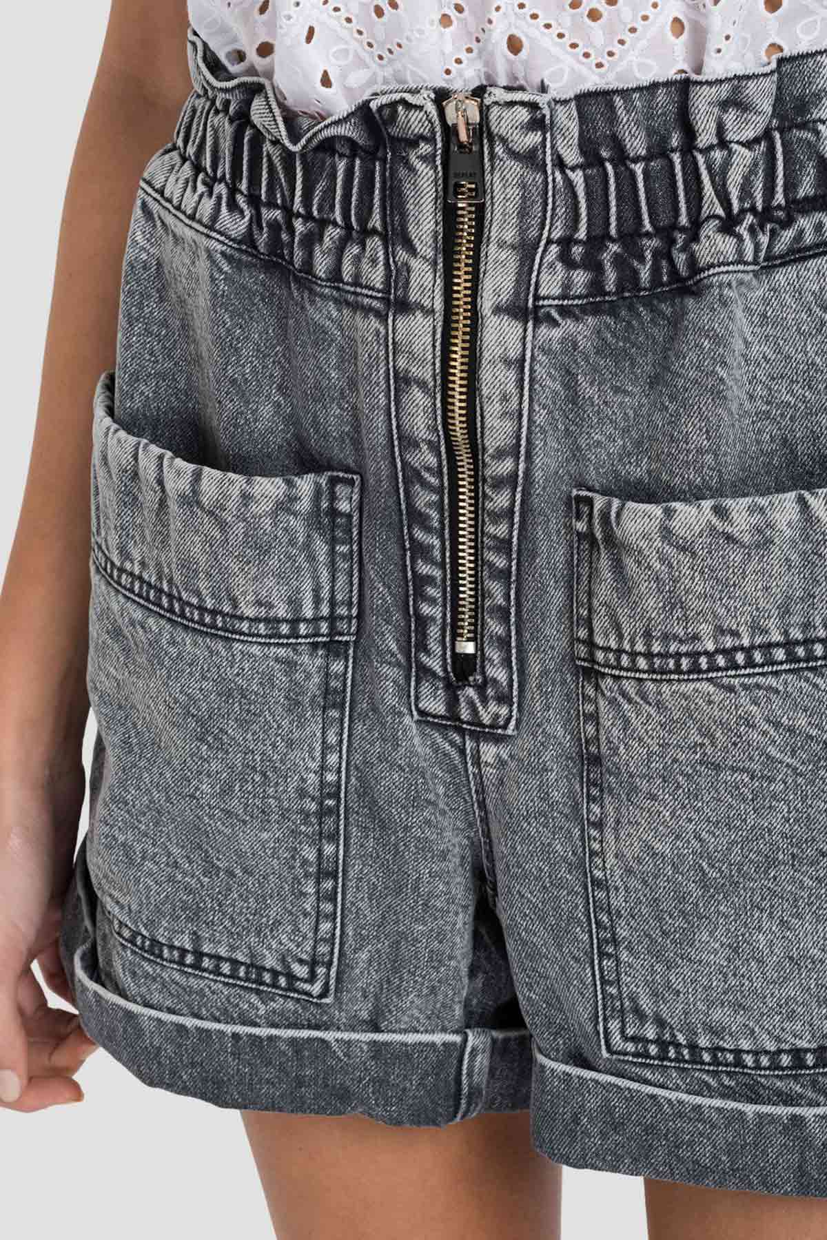 Replay Paperbag Denim Şort-Libas Trendy Fashion Store