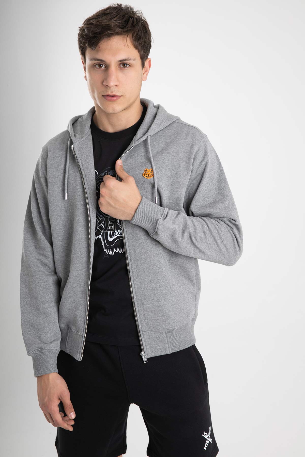 Kenzo Kapüşonlu Sweatshirt Ceket-Libas Trendy Fashion Store
