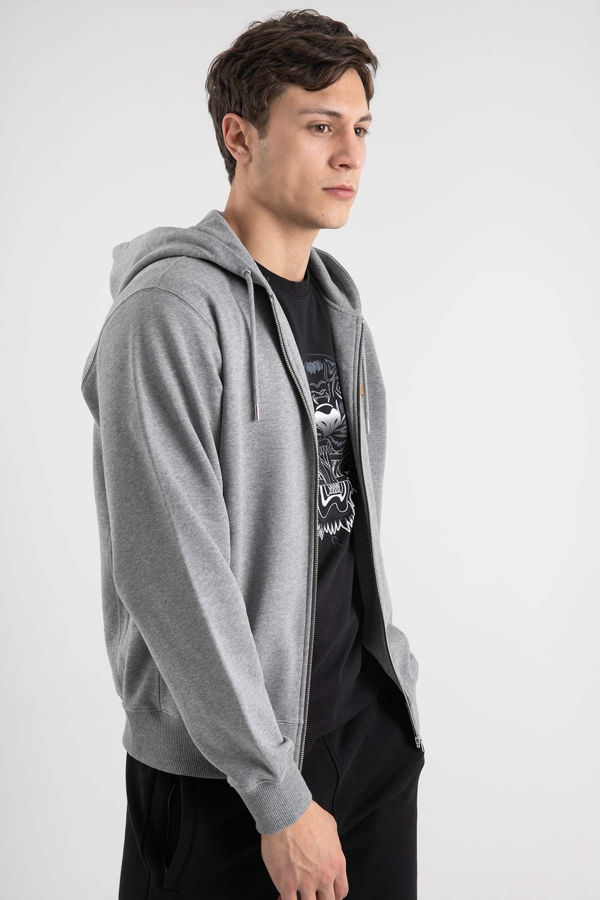 Kenzo Kapüşonlu Sweatshirt Ceket-Libas Trendy Fashion Store