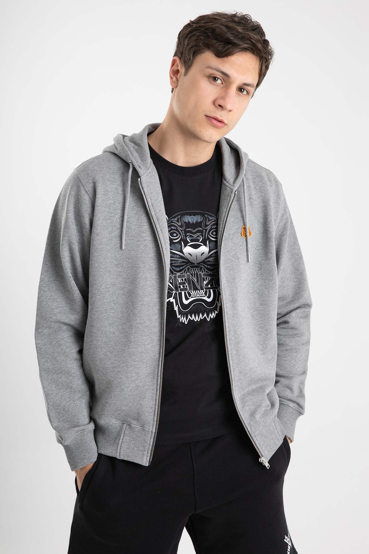 Kenzo Kapüşonlu Sweatshirt Ceket-Libas Trendy Fashion Store