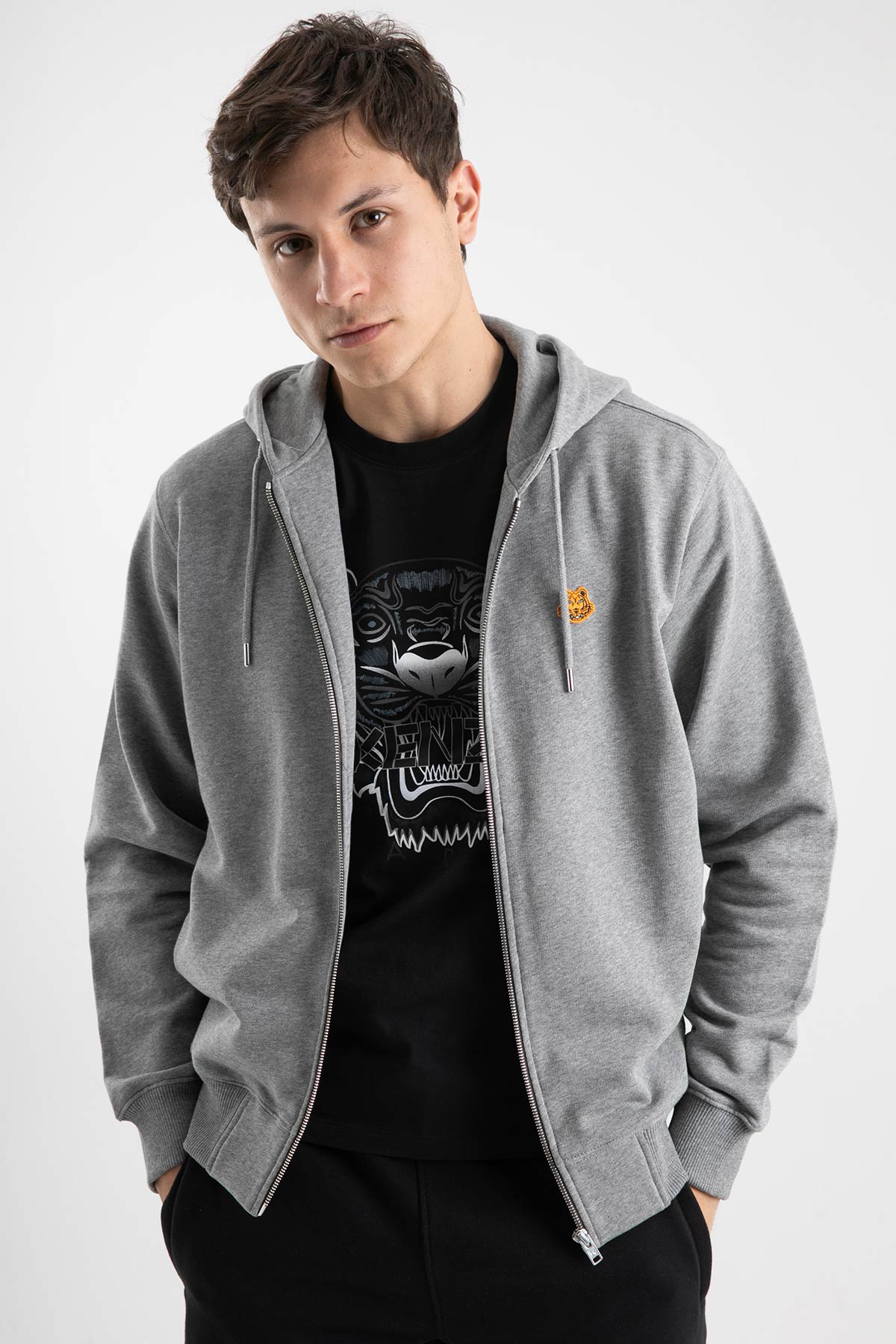 Kenzo Kapüşonlu Sweatshirt Ceket-Libas Trendy Fashion Store