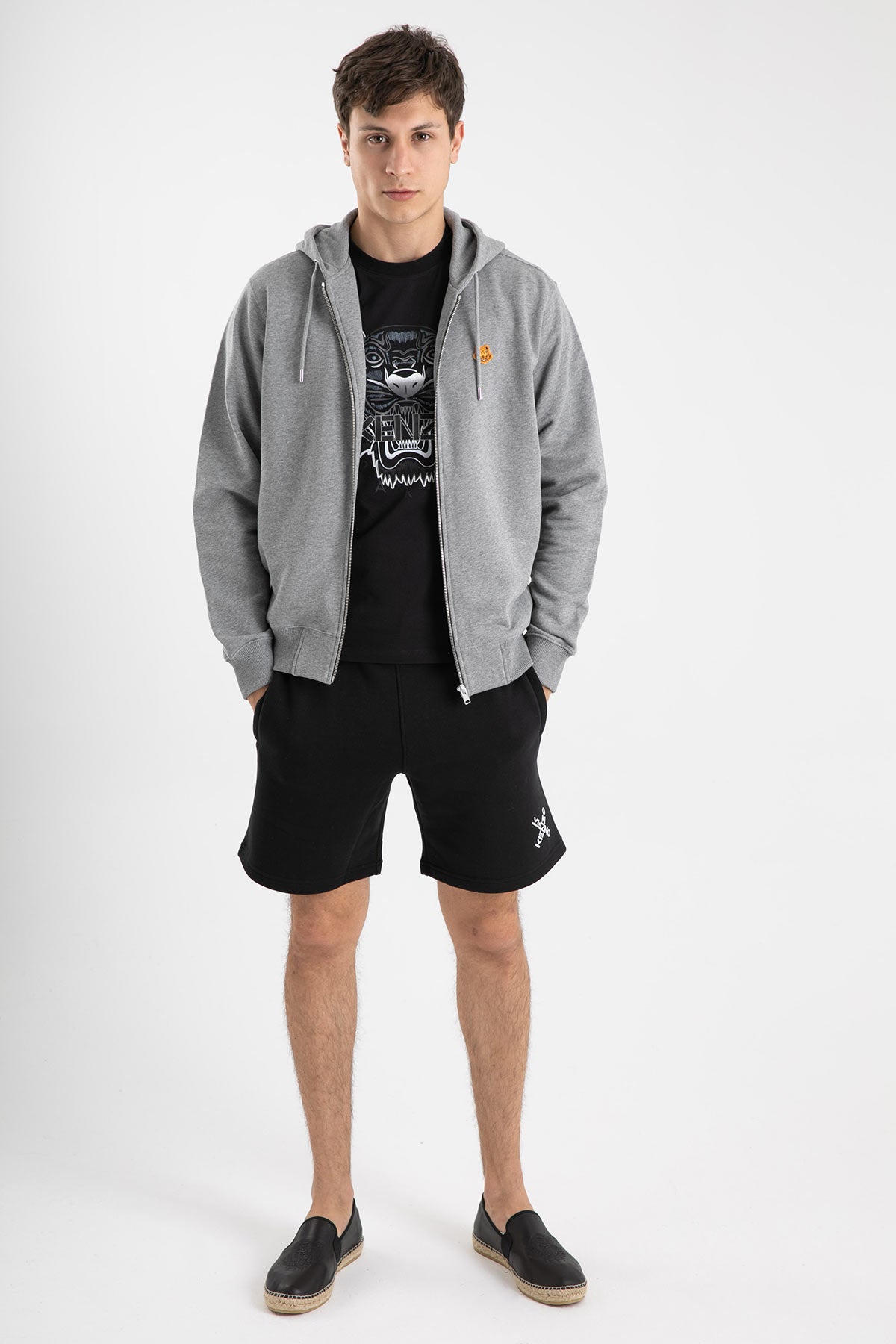 Kenzo Kapüşonlu Sweatshirt Ceket-Libas Trendy Fashion Store