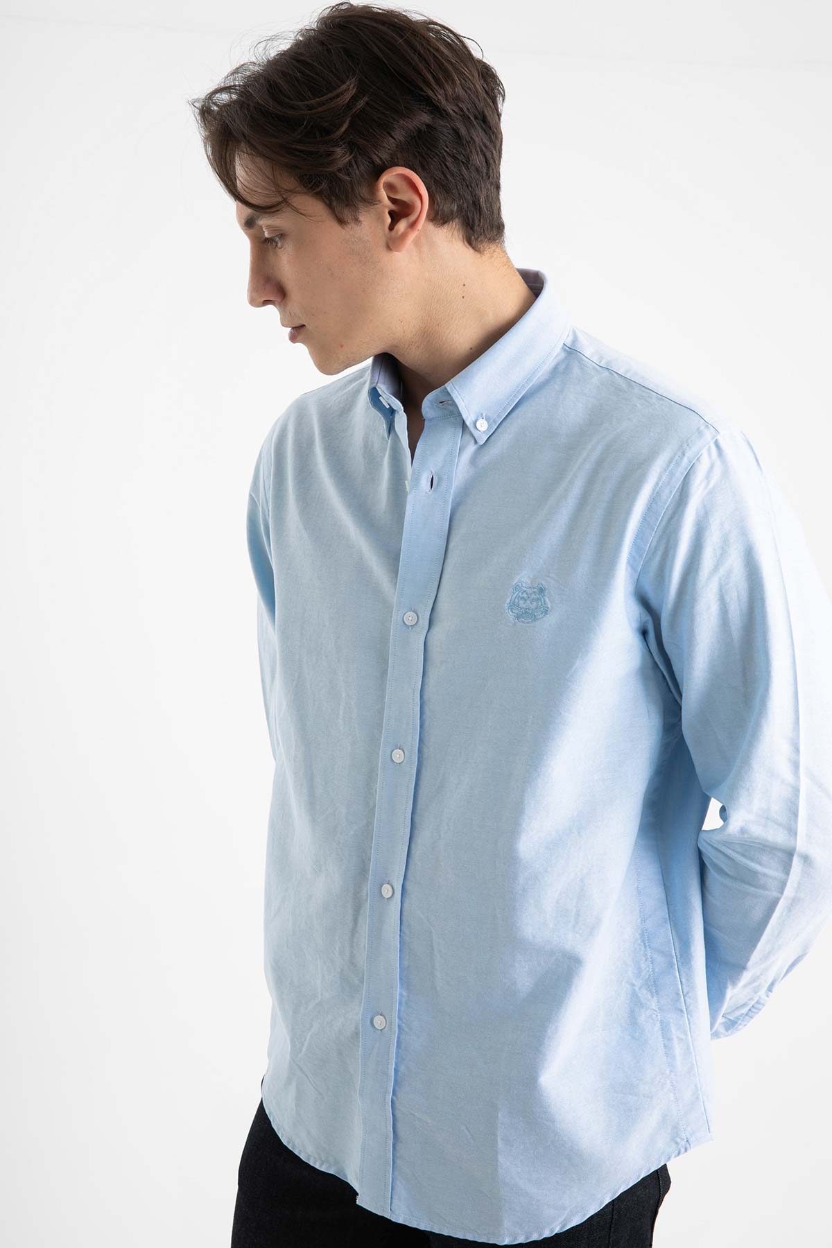 Kenzo Kaplan Logolu Gömlek-Libas Trendy Fashion Store