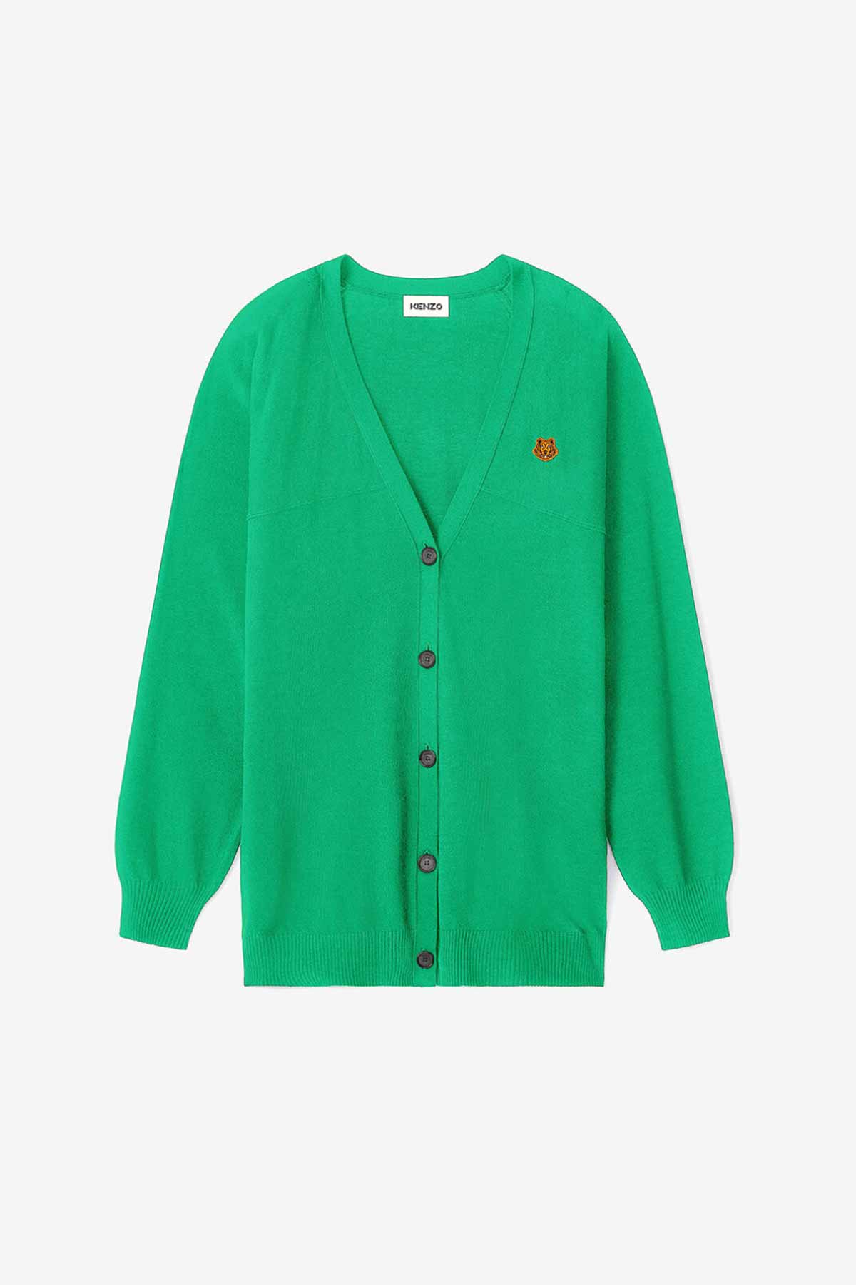 Kenzo Kaplan Logolu Triko Ceket-Libas Trendy Fashion Store