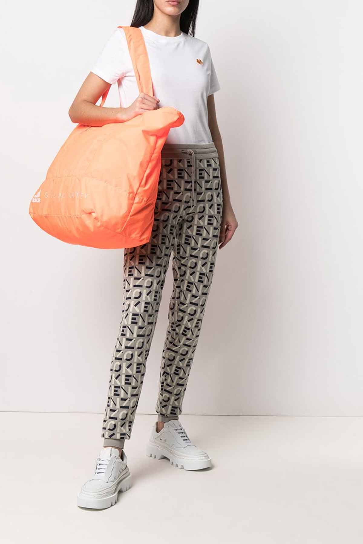 Kenzo Kaplan Logolu Yuvarlak Yaka T-shirt-Libas Trendy Fashion Store