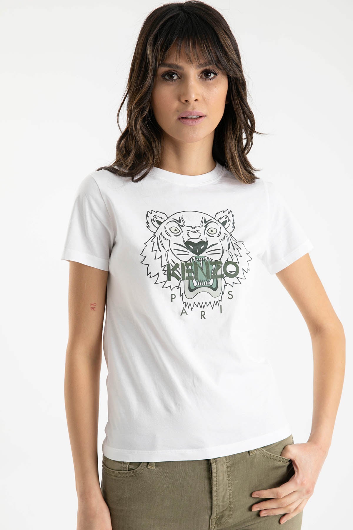 Kenzo Kaplan Logolu T-shirt-Libas Trendy Fashion Store