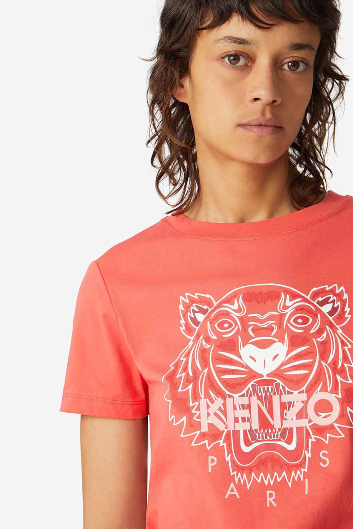 Kenzo Kaplan Logolu T-shirt-Libas Trendy Fashion Store