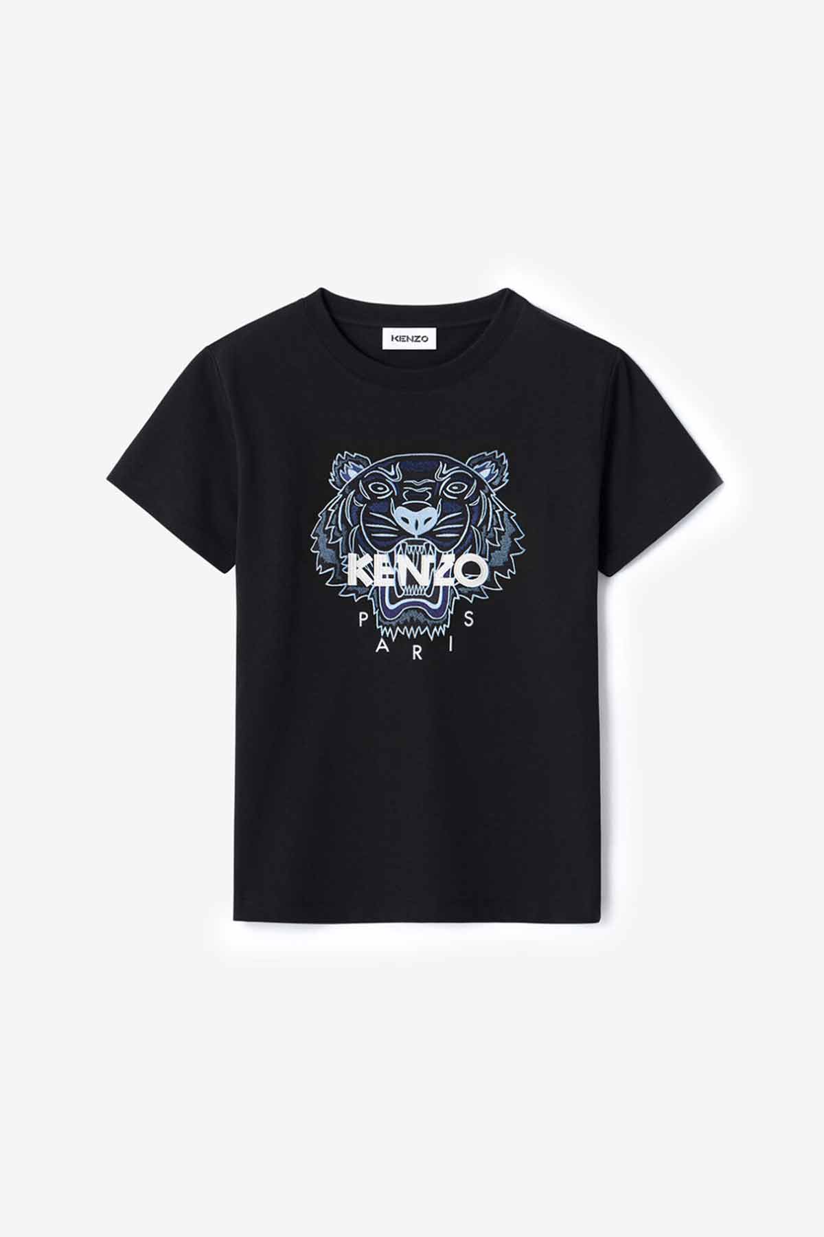 Kenzo Kaplan Logolu Bol Kesim T-shirt-Libas Trendy Fashion Store