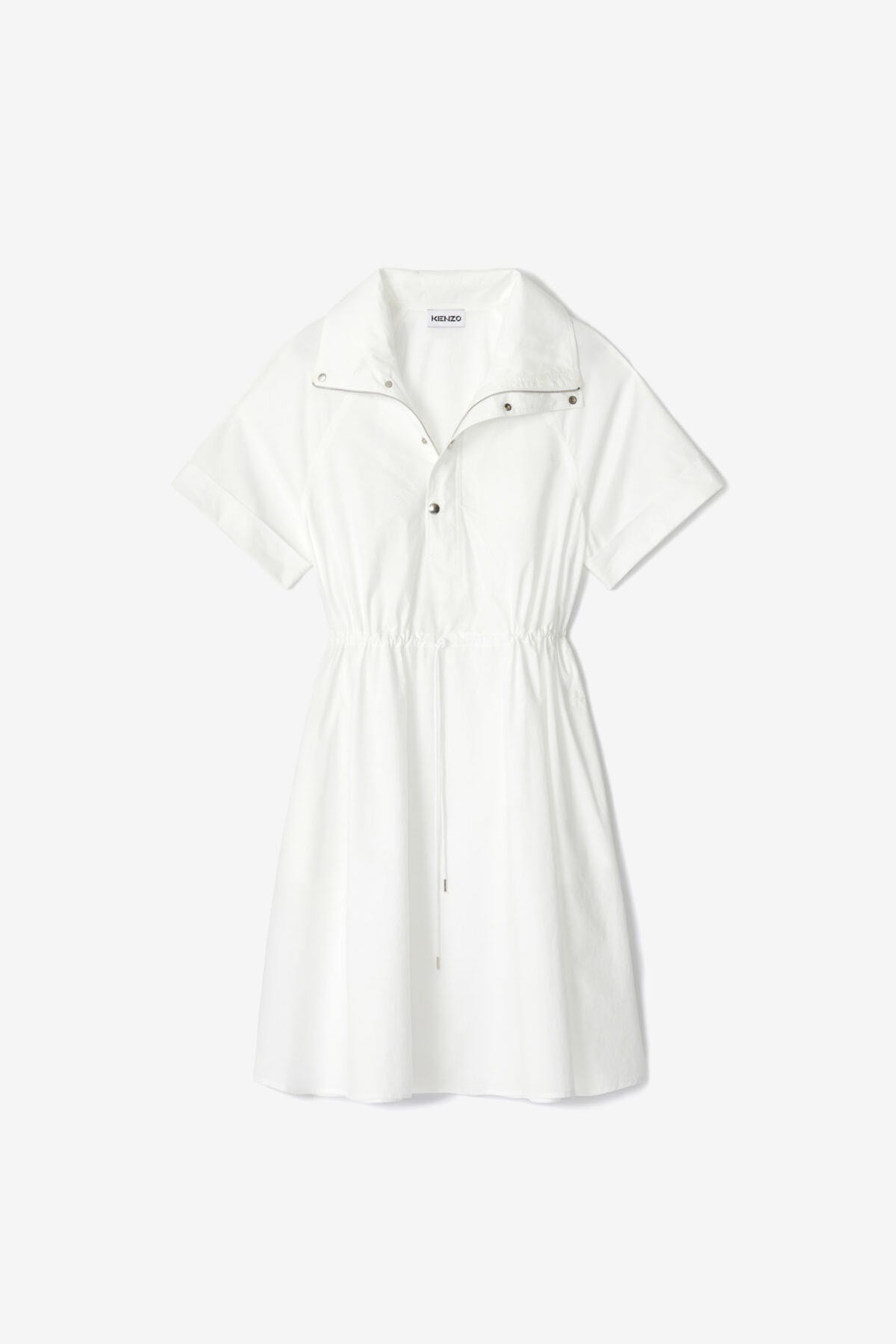 Kenzo Belden Büzgülü Midi Boy Elbise-Libas Trendy Fashion Store