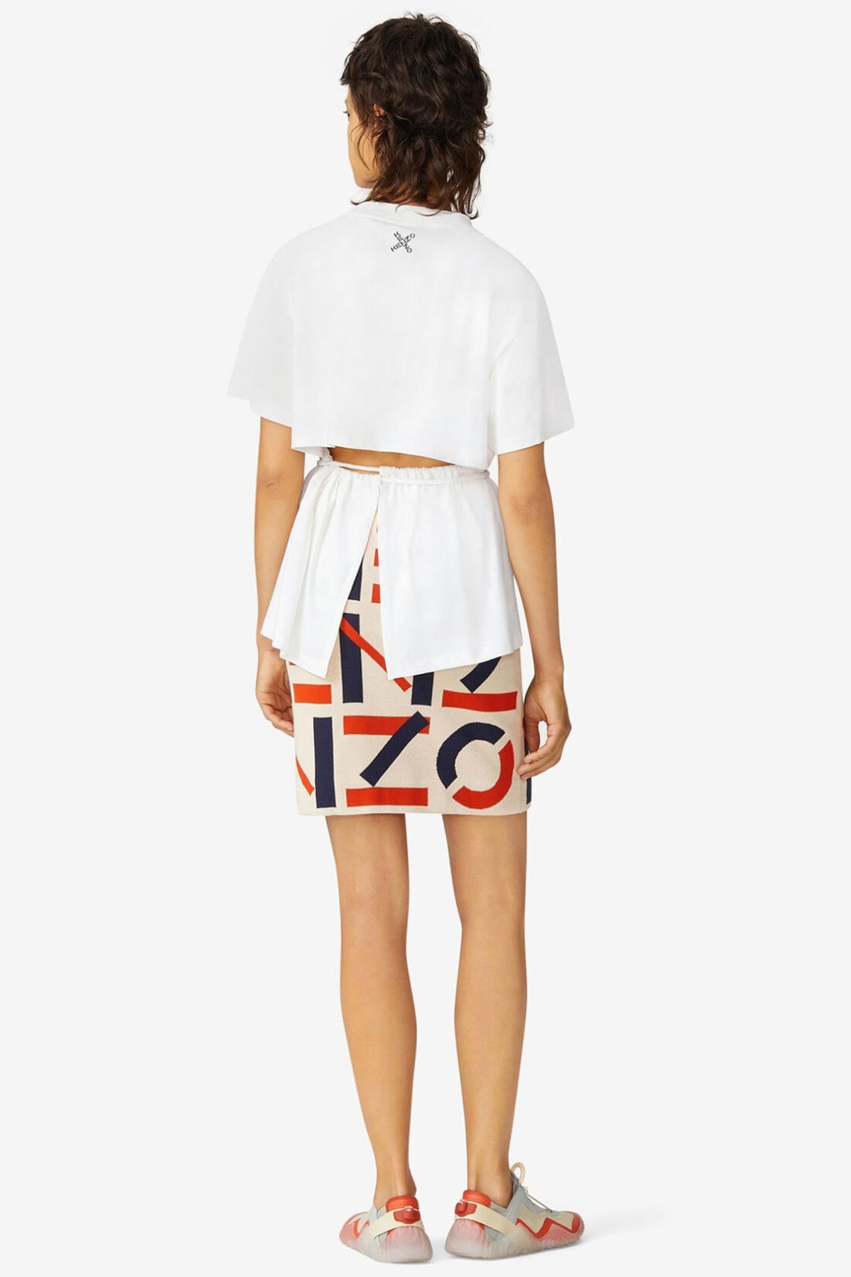 Kenzo Sport Belden Bağlamalı T-shirt-Libas Trendy Fashion Store