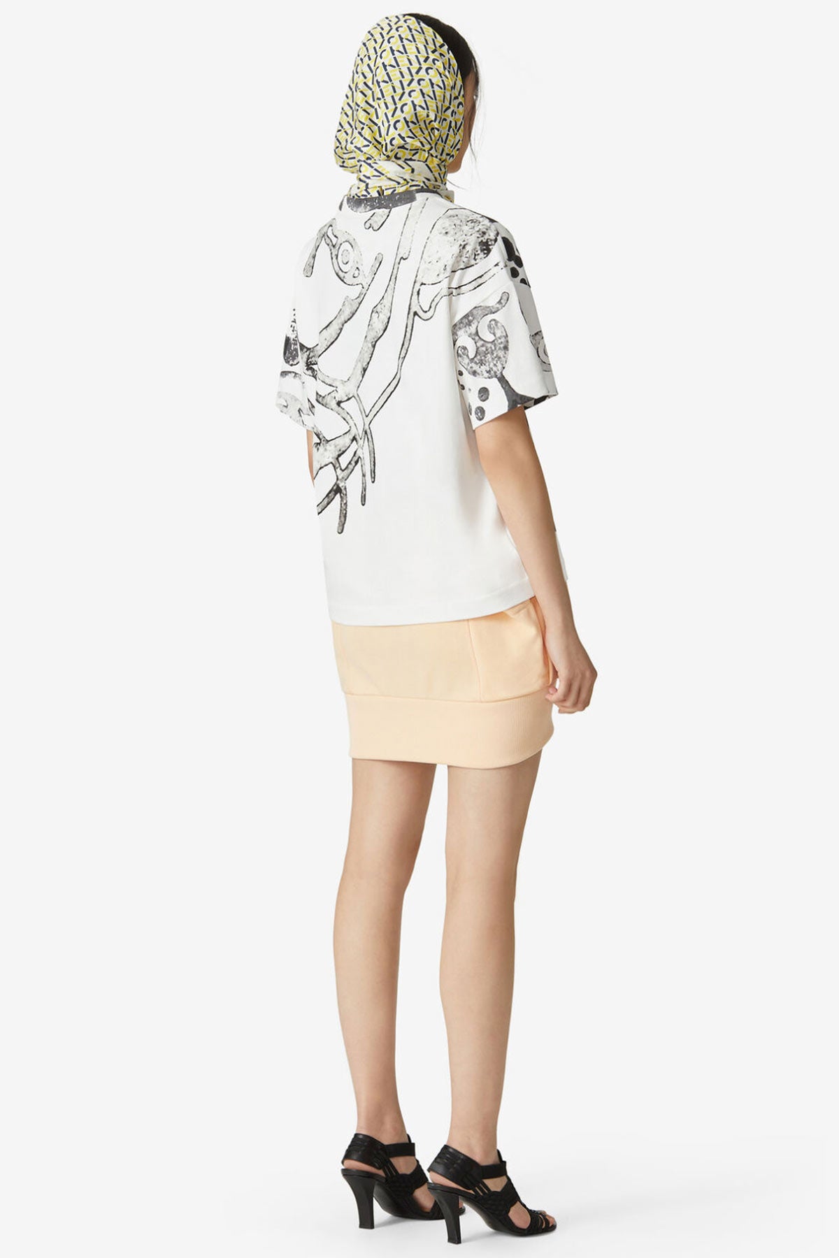 Kenzo Boxy Fit Baskılı T-shirt-Libas Trendy Fashion Store