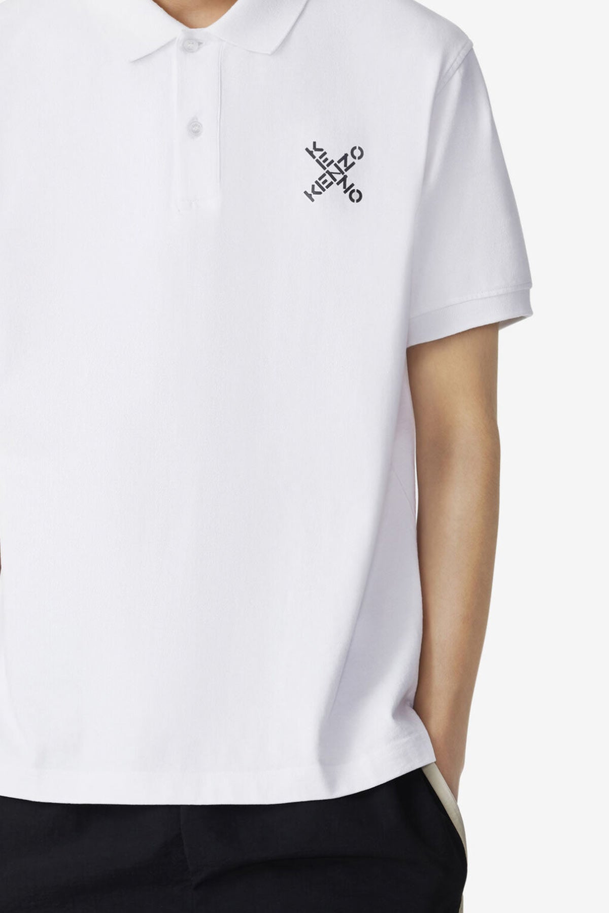 Kenzo Sport Polo Yaka T-shirt-Libas Trendy Fashion Store