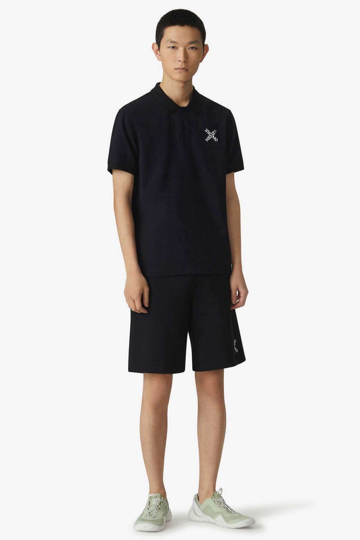 Kenzo Sport Polo Yaka T-shirt-Libas Trendy Fashion Store