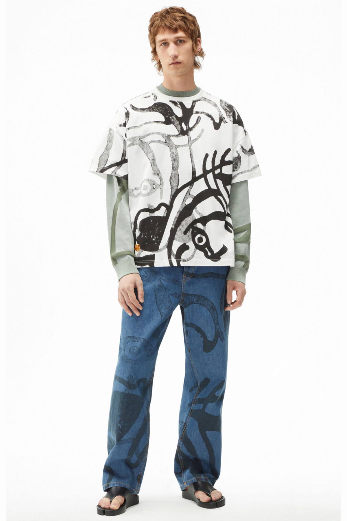 Kenzo Boxy Fit Logolu T-shirt-Libas Trendy Fashion Store