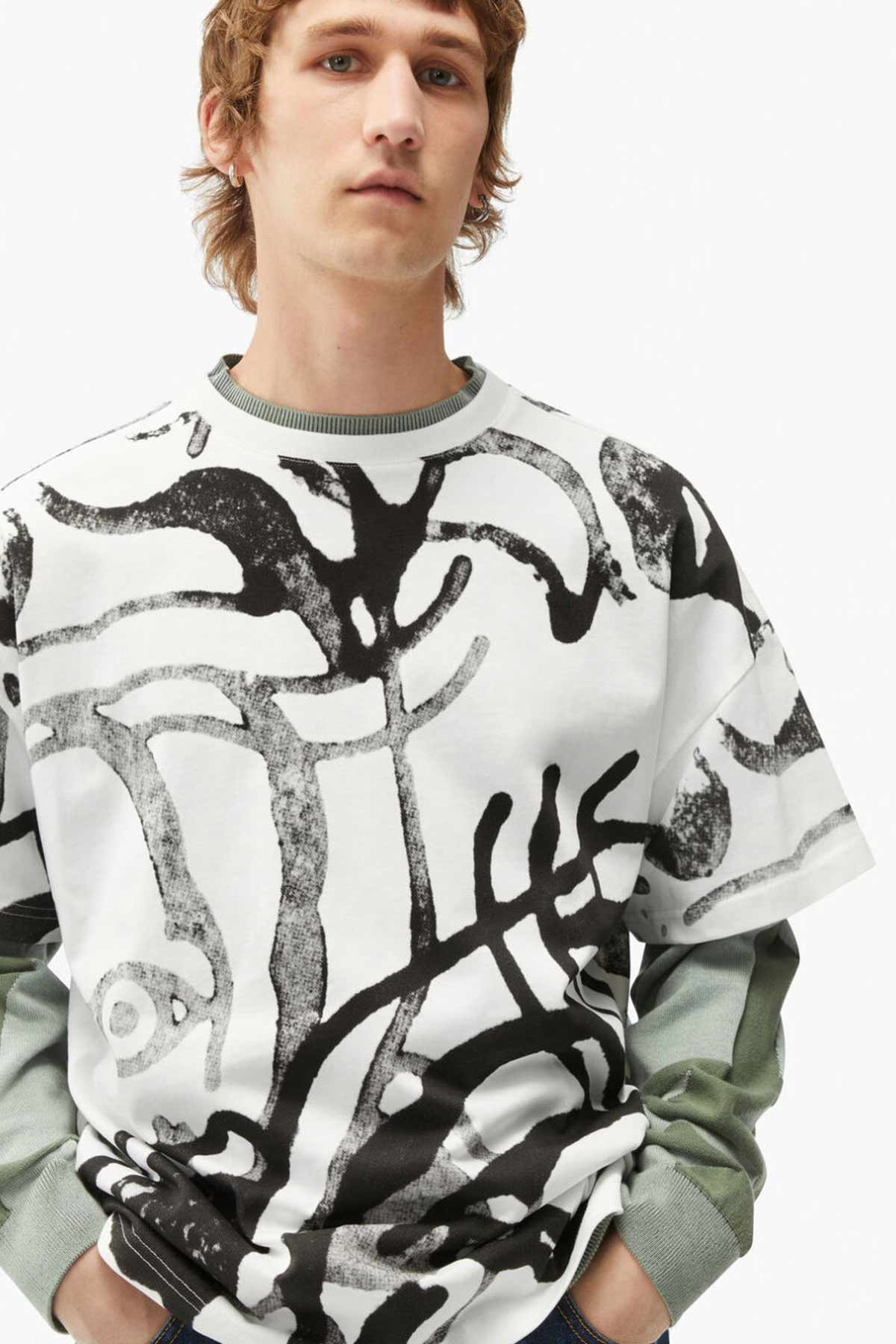Kenzo Boxy Fit Logolu T-shirt-Libas Trendy Fashion Store