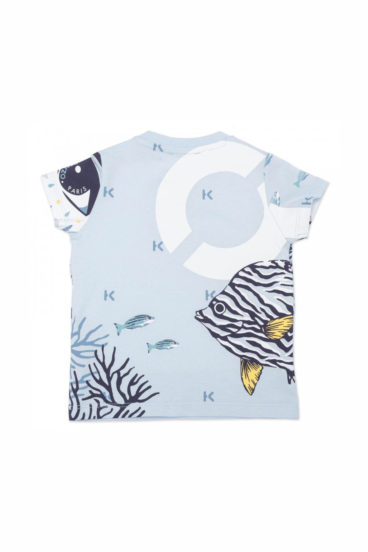 Kenzo Kids 12-18 Ay Erkek Bebek Logolu T-shirt-Libas Trendy Fashion Store