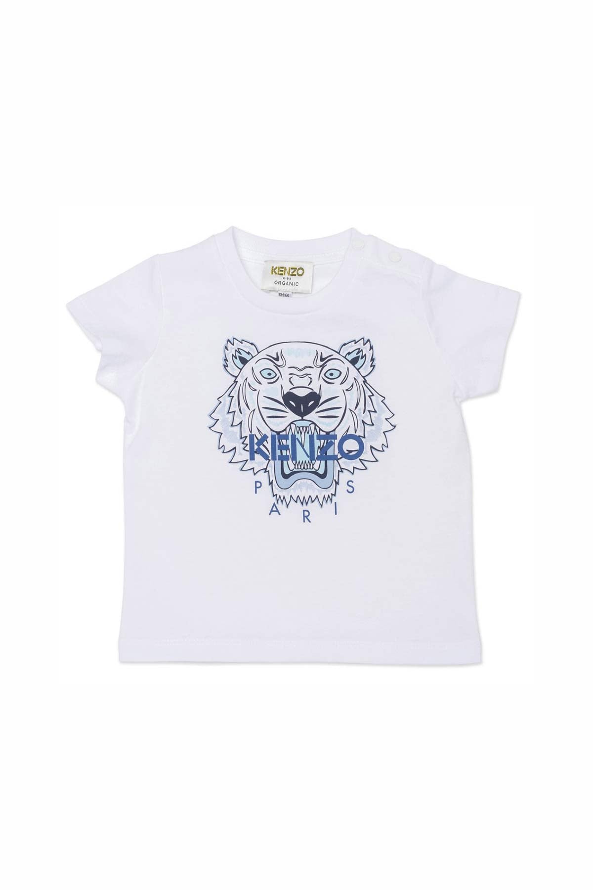 Kenzo Kids 2 Yaş Erkek Çocuk Kaplan Logolu T-shirt-Libas Trendy Fashion Store