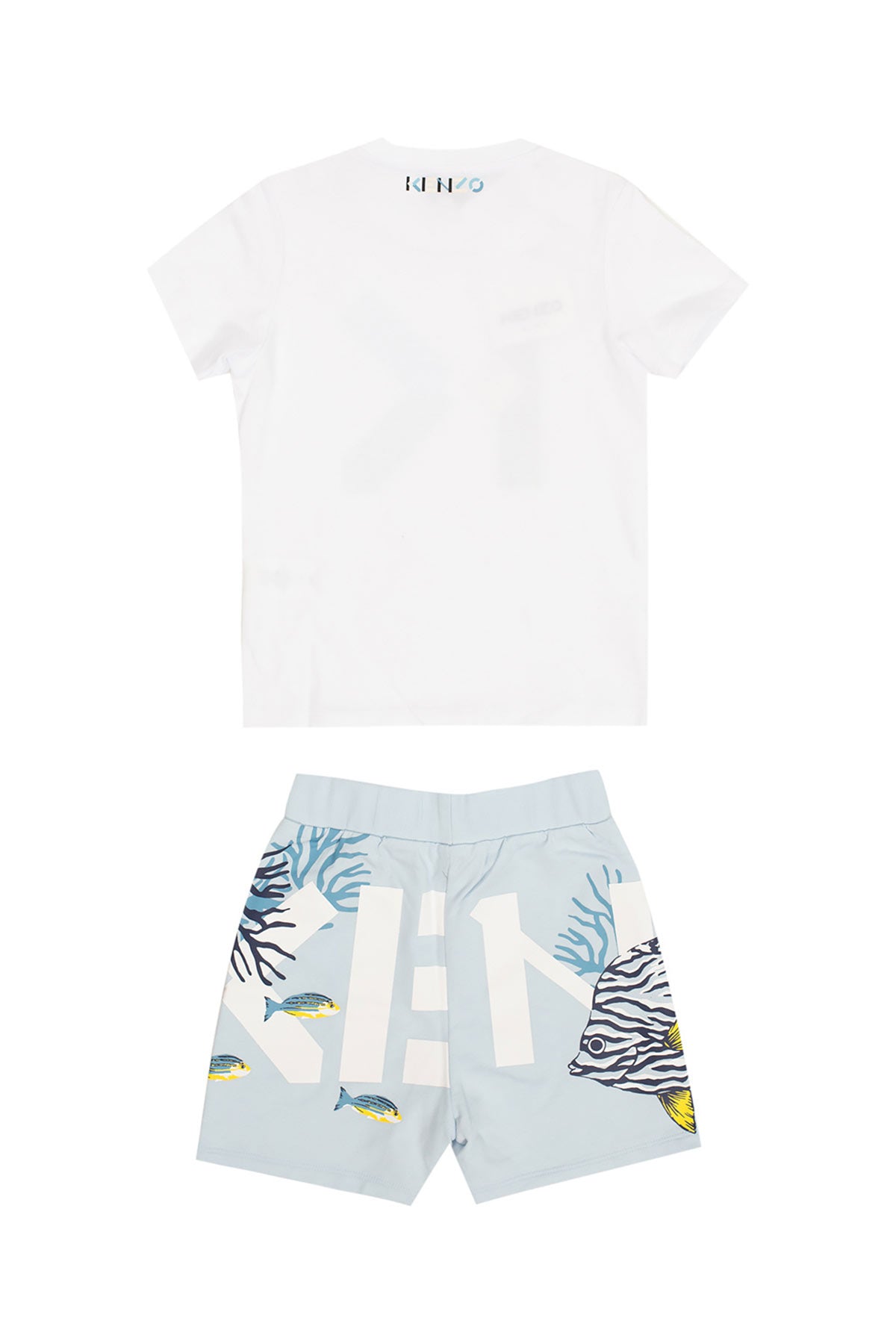 Kenzo Kids 12-18 Ay Erkek Bebek T-shirt - Şort Set-Libas Trendy Fashion Store