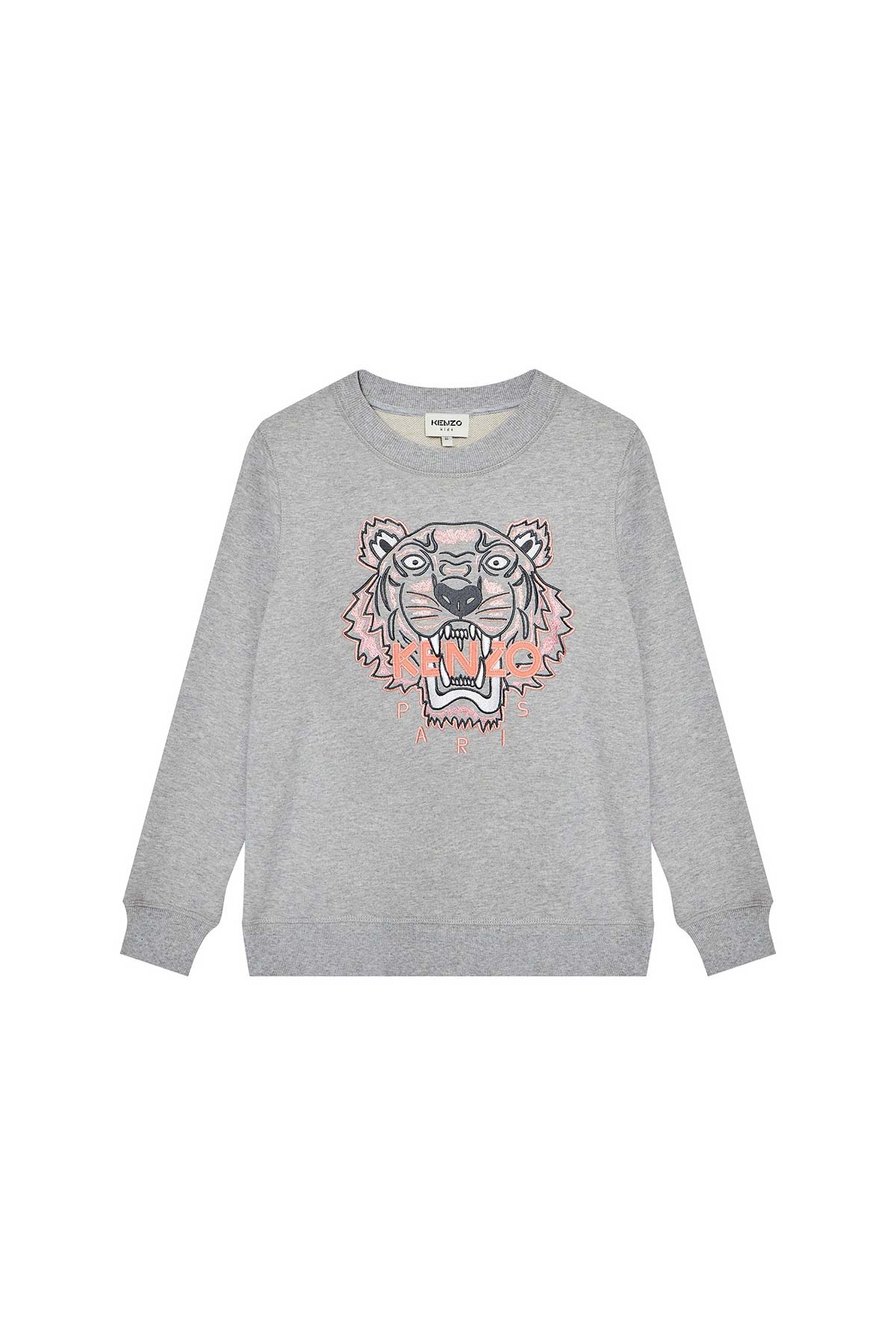 Kenzo Kids 2-6 Yaş Kız Çocuk Kaplan Logolu Sweatshirt-Libas Trendy Fashion Store