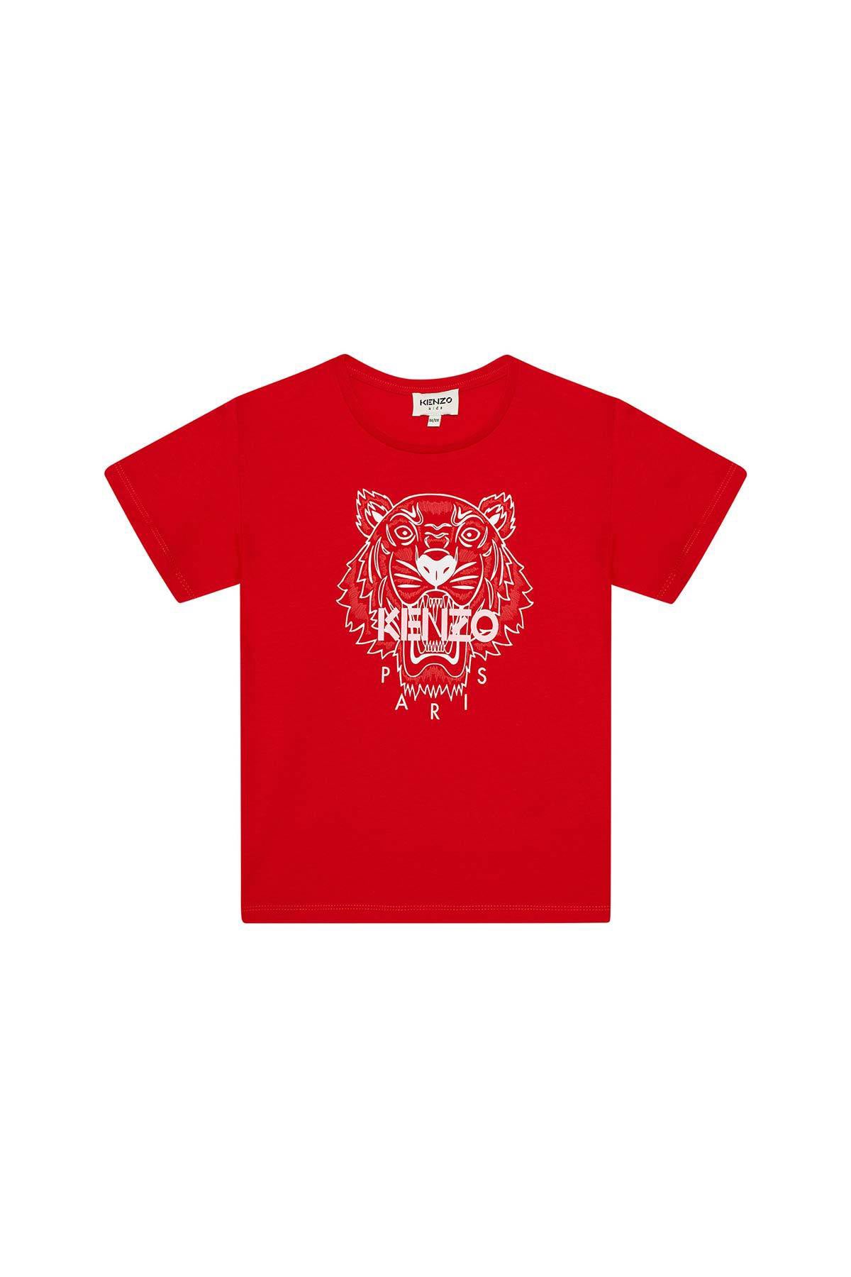 Kenzo Kids 8 Yaş Kız Çocuk Kaplan Logolu T-shirt-Libas Trendy Fashion Store