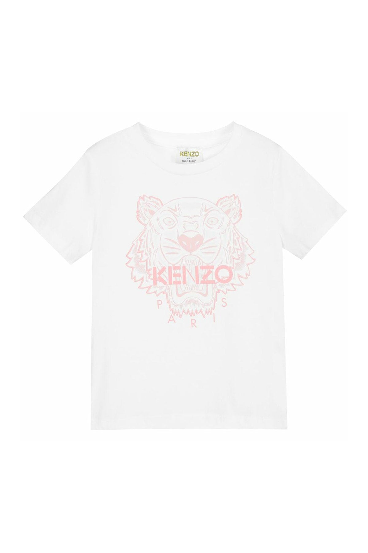 Kenzo Kids 8-10 Yaş Kız Çocuk Kaplan Logolu T-shirt-Libas Trendy Fashion Store