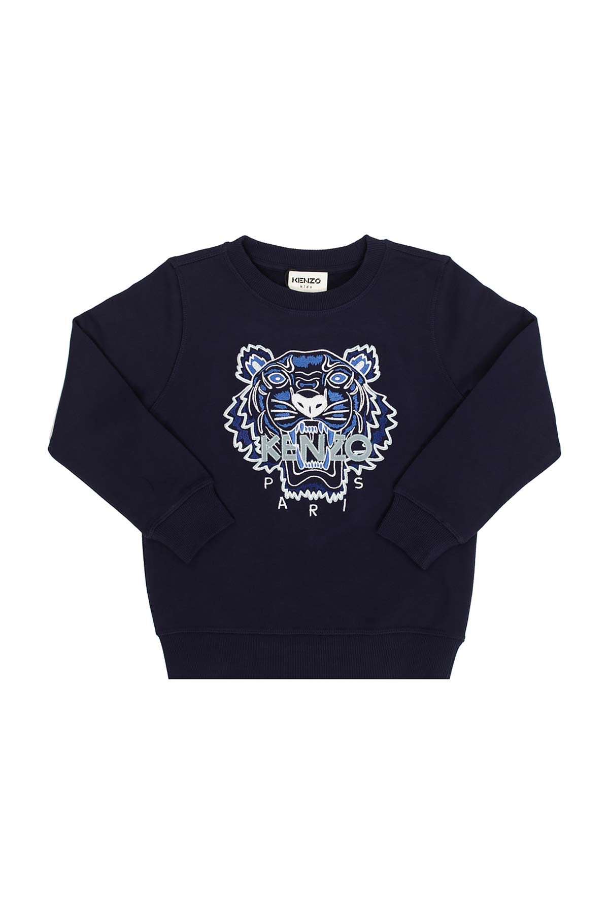 Kenzo Kids 2-6 Yaş Erkek Çocuk Kaplan Logolu Sweatshirt-Libas Trendy Fashion Store