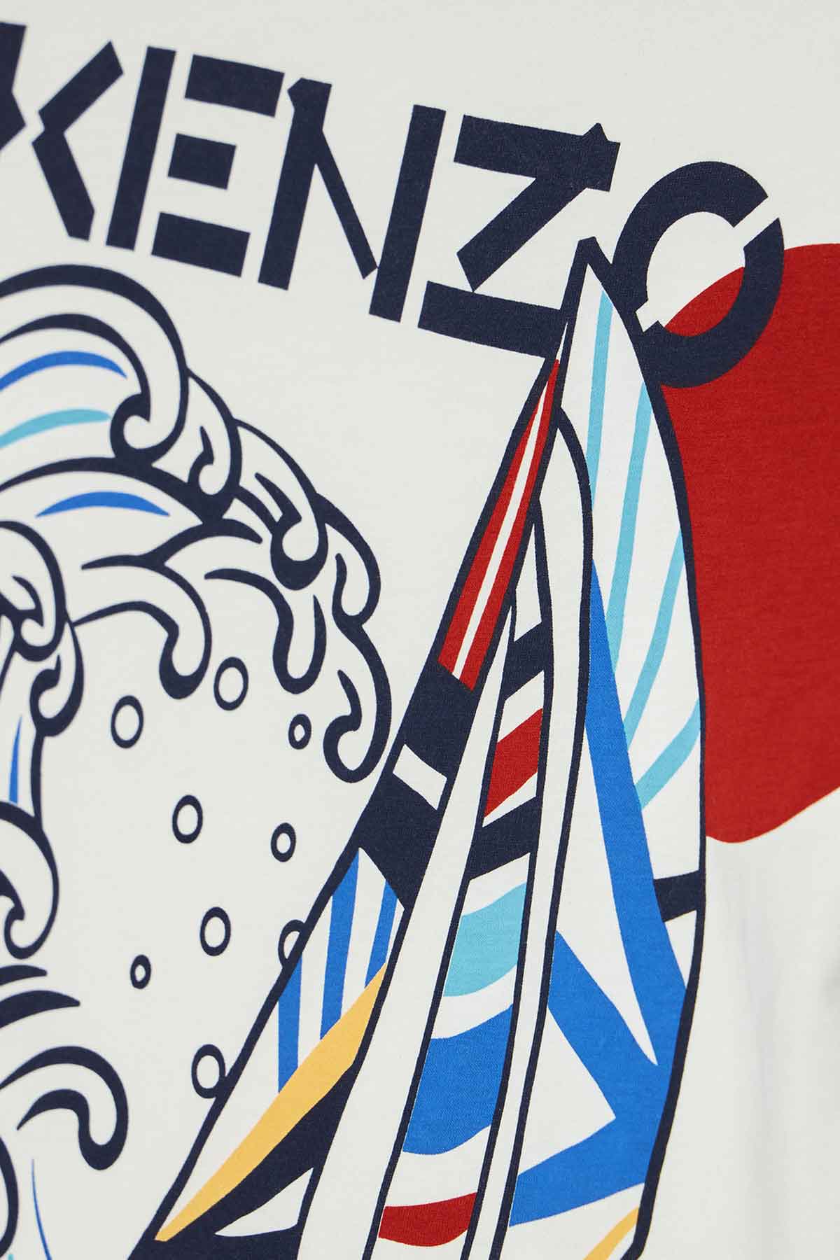 Kenzo Kids 8 Yaş Erkek Çocuk Yelken Temalı T-shirt-Libas Trendy Fashion Store