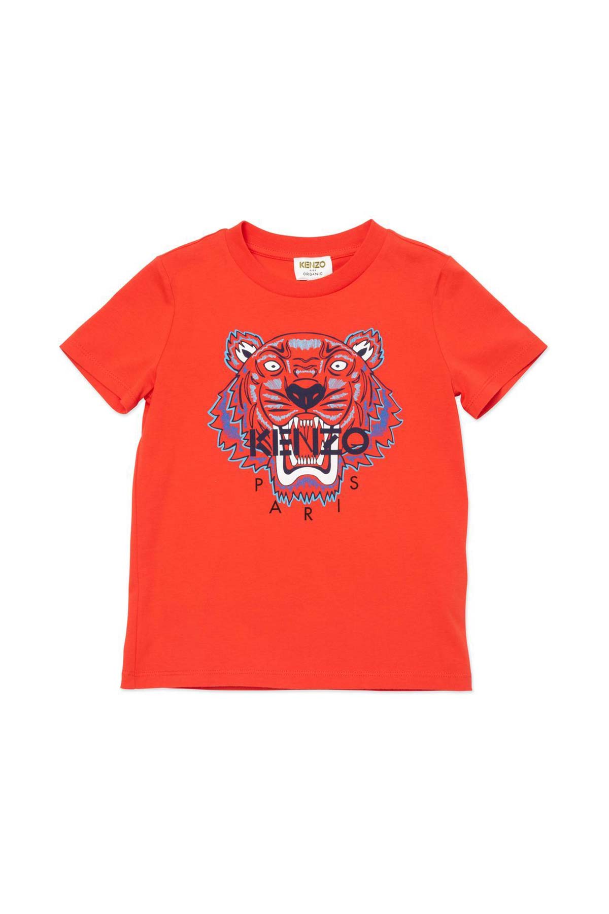 Kenzo Kids 8 Yaş Erkek Çocuk Kaplan Logolu T-shirt-Libas Trendy Fashion Store