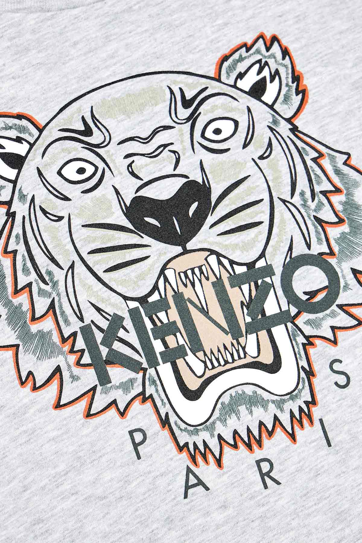 Kenzo Kids 8 Yaş Erkek Çocuk Kaplan Logolu T-shirt-Libas Trendy Fashion Store