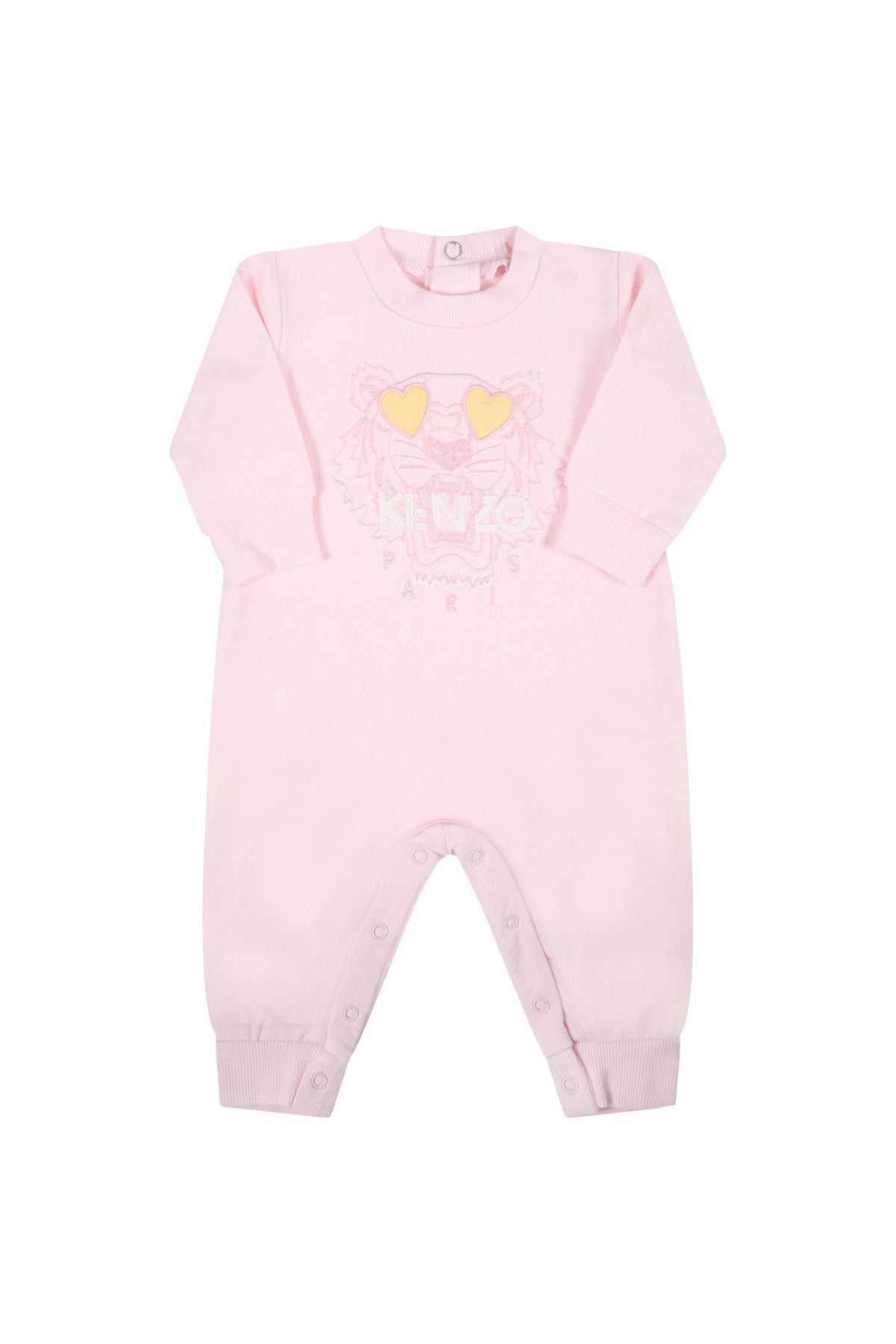 Kenzo Kids 6-12 Ay Kız Bebek Kaplan Logolu Tulum-Libas Trendy Fashion Store