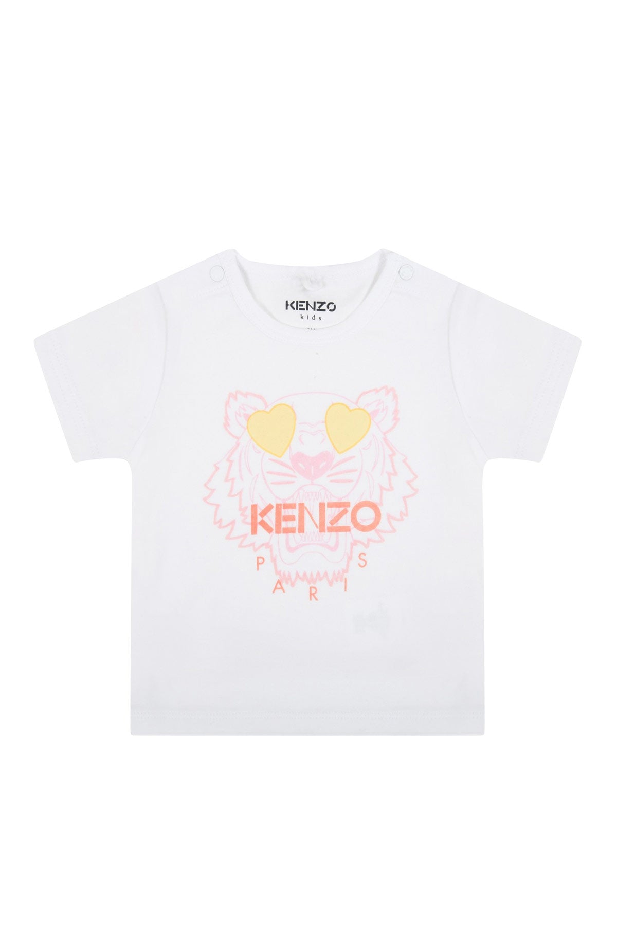 Kenzo Kids 2 Yaş Kız Çocuk Kaplan Logolu T-shirt-Libas Trendy Fashion Store
