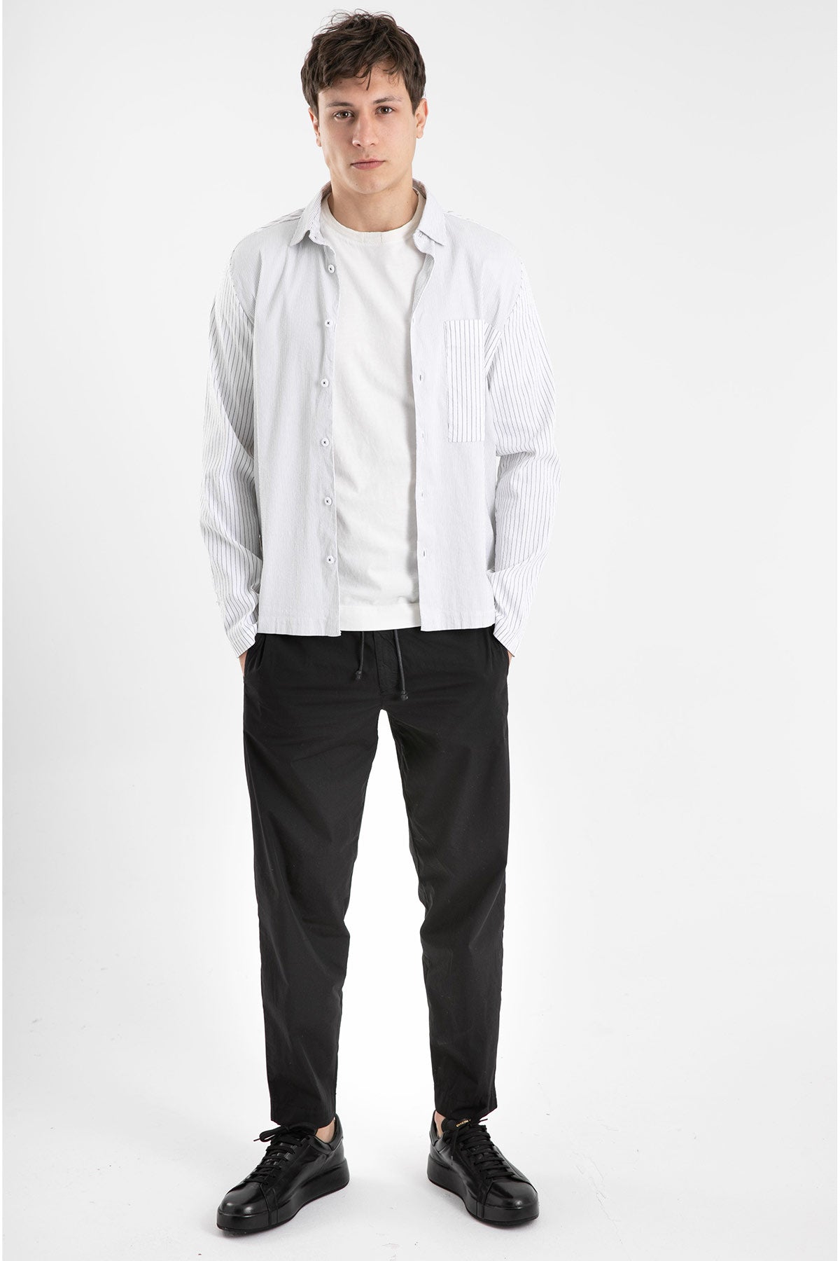 Transit Yuvarlak Yaka Kısa Kollu T-shirt-Libas Trendy Fashion Store