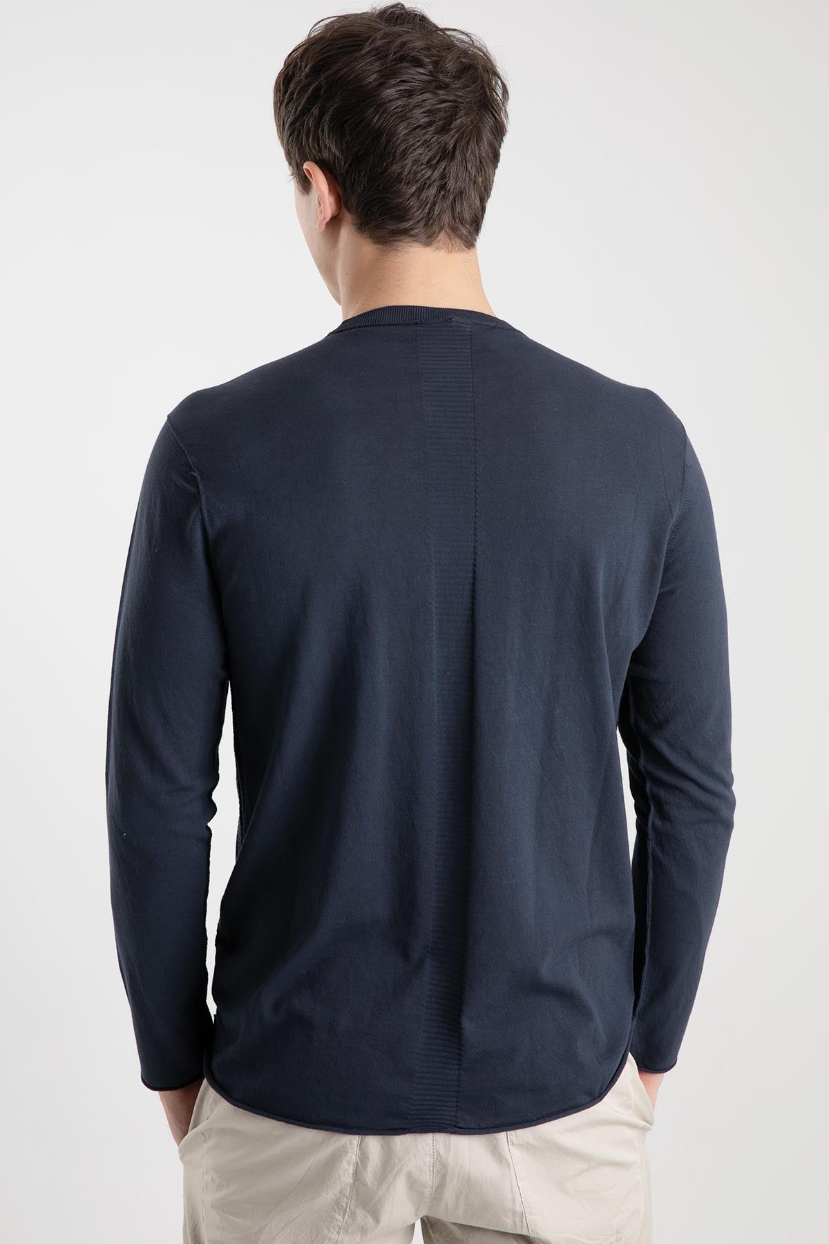 Transit Yuvarlak Yaka İnce Triko-Libas Trendy Fashion Store