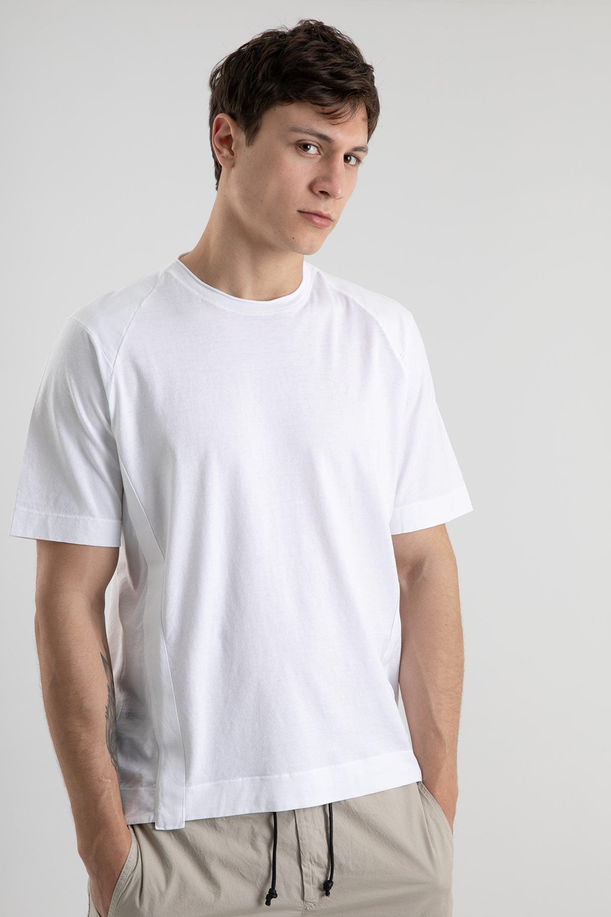 Transit Yuvarlak Yaka T-shirt-Libas Trendy Fashion Store