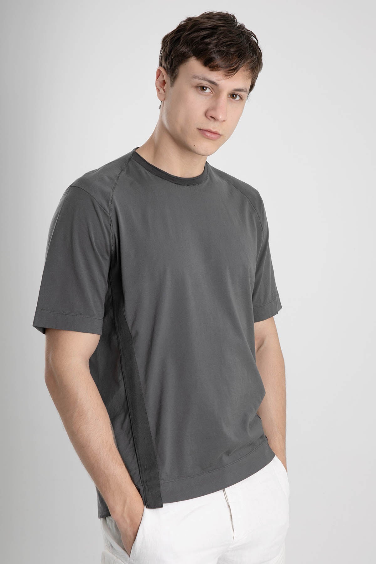 Transit Yuvarlak Yaka T-shirt-Libas Trendy Fashion Store