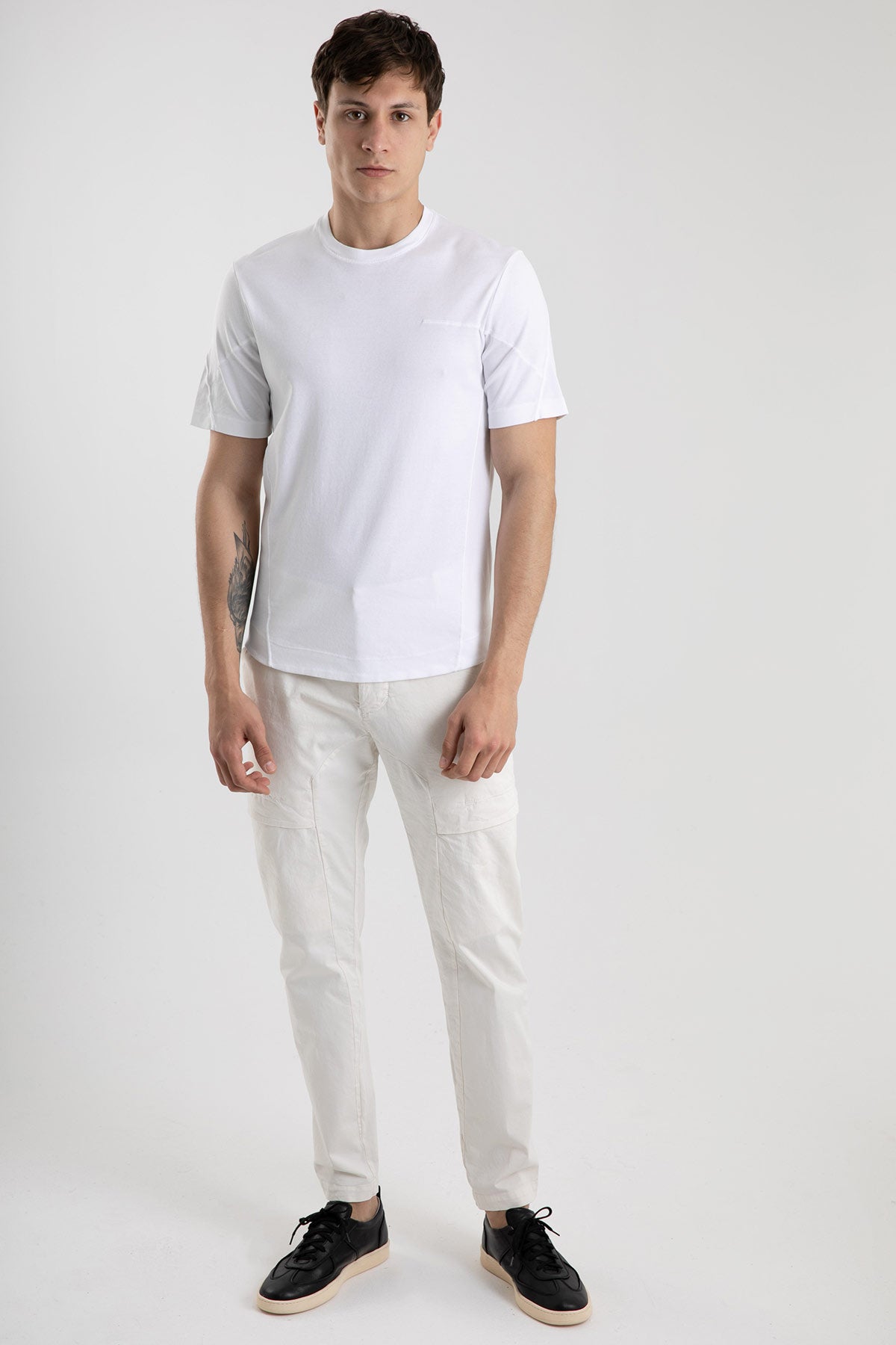 Transit Yuvarlak Yaka Kısa Kollu T-shirt-Libas Trendy Fashion Store