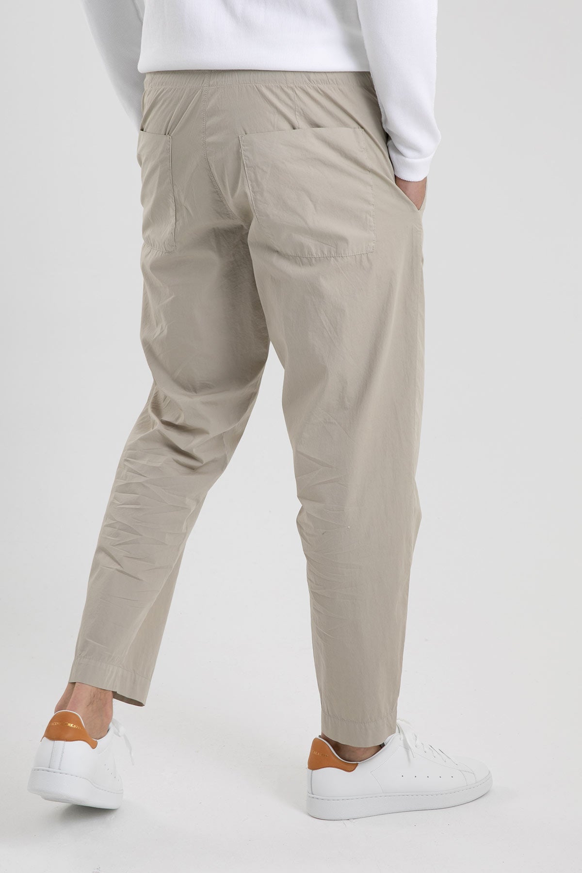 Transit Belden Bağcıklı Rahat Kesim Pantolon-Libas Trendy Fashion Store