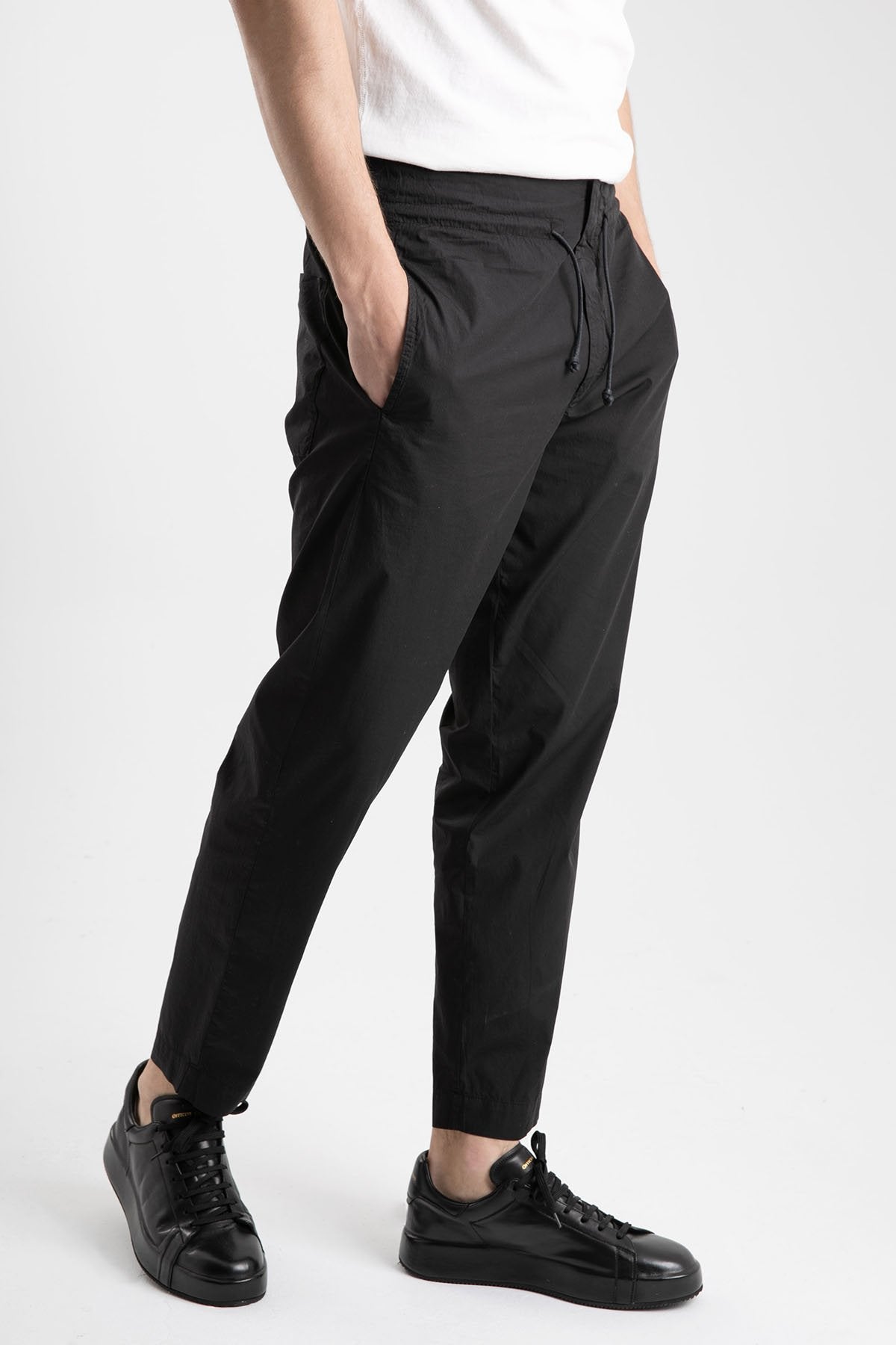 Transit Belden Bağcıklı Rahat Kesim Pantolon-Libas Trendy Fashion Store