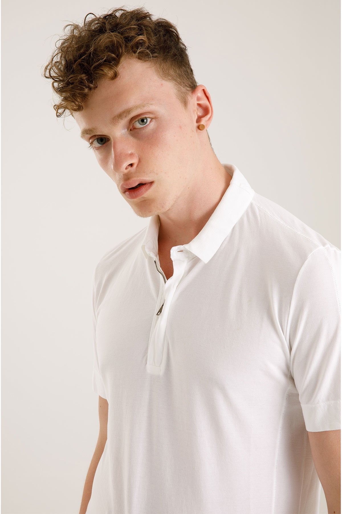 Transit Polo Yaka Fermuarlı T-shirt-Libas Trendy Fashion Store