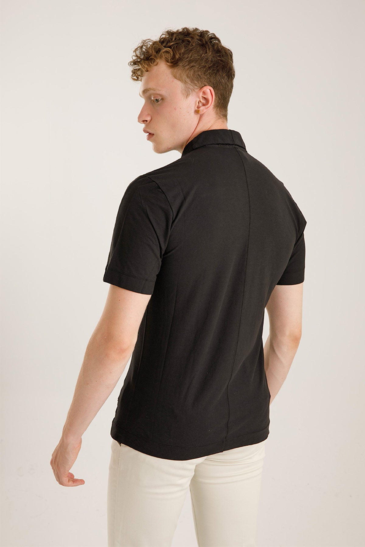 Transit Polo Yaka Fermuarlı T-shirt-Libas Trendy Fashion Store