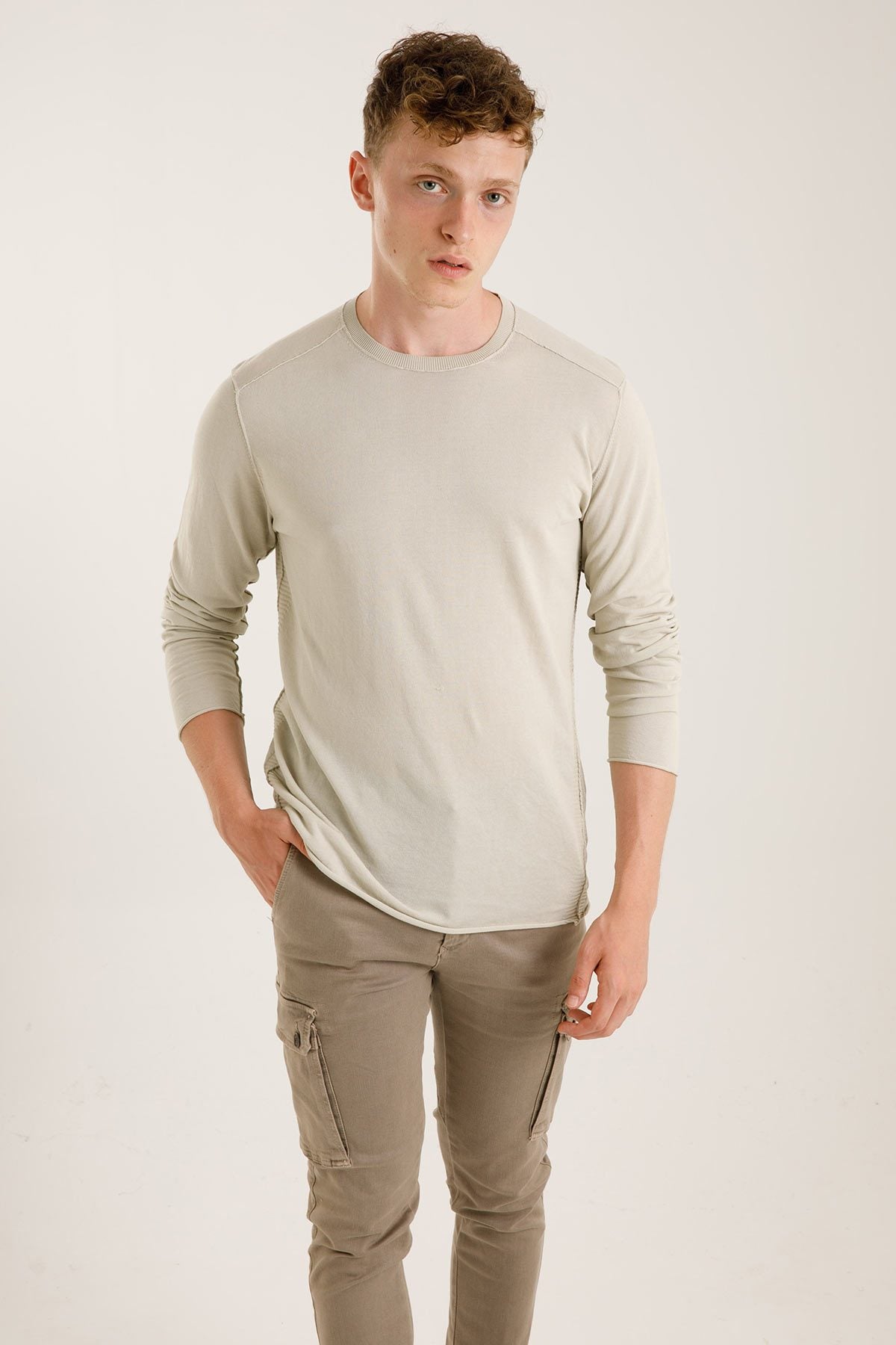 Transit Yuvarlak Yaka Triko