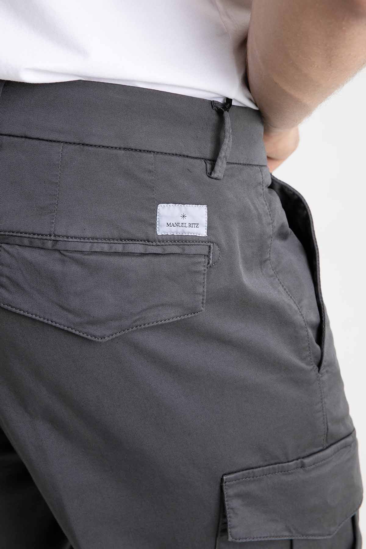 Manuel Ritz Baggy Fit Yıkamalı Kargo Pantolon-Libas Trendy Fashion Store